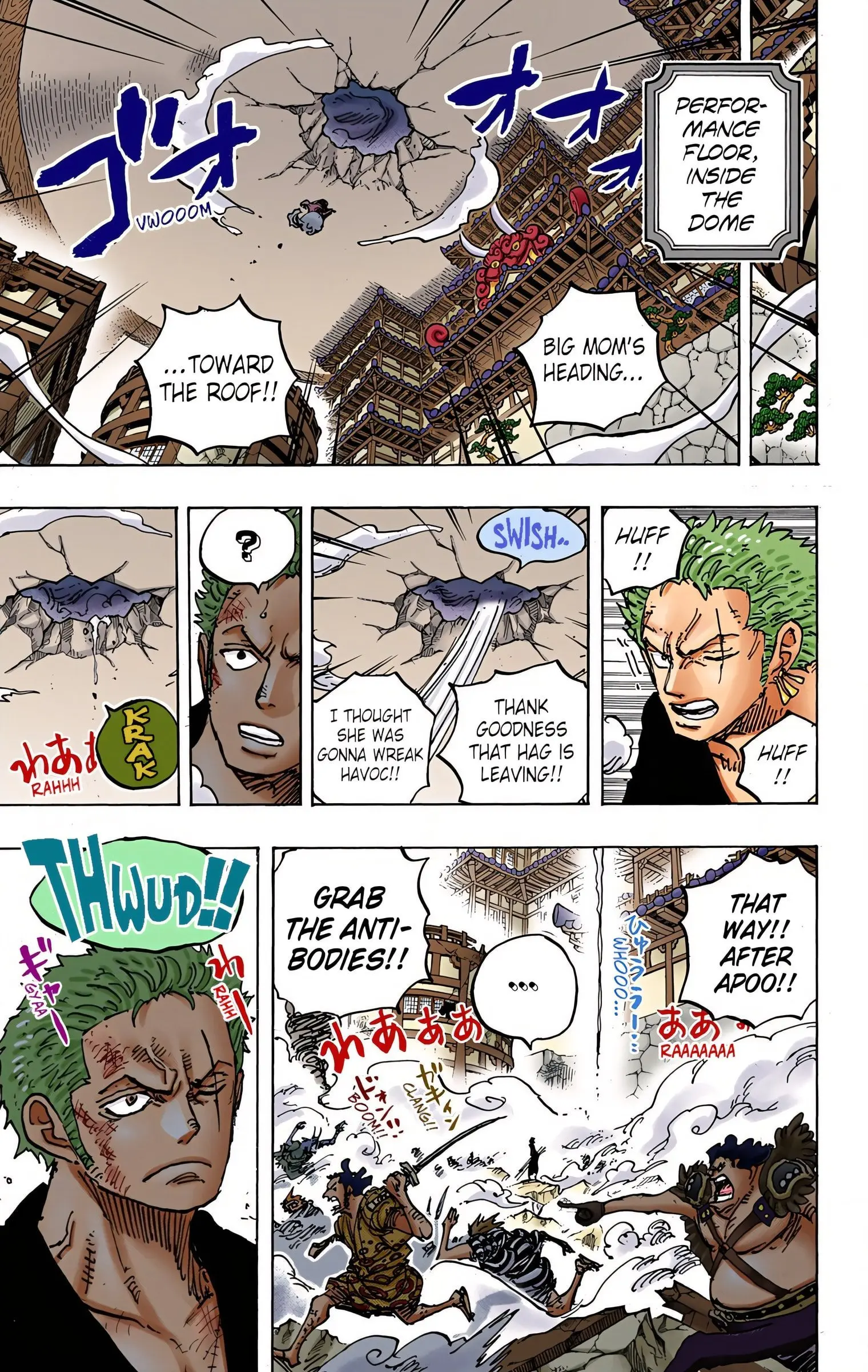 One Piece Colored, chapter 997, page 7