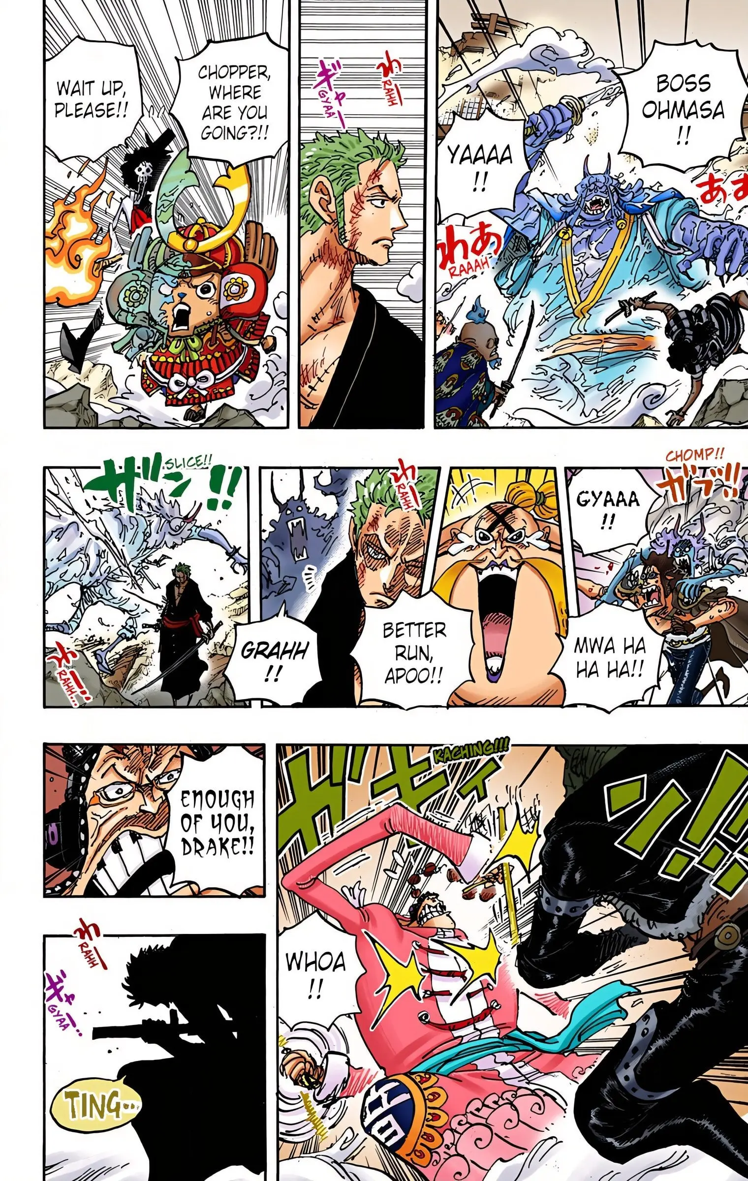 One Piece Colored, chapter 997, page 8