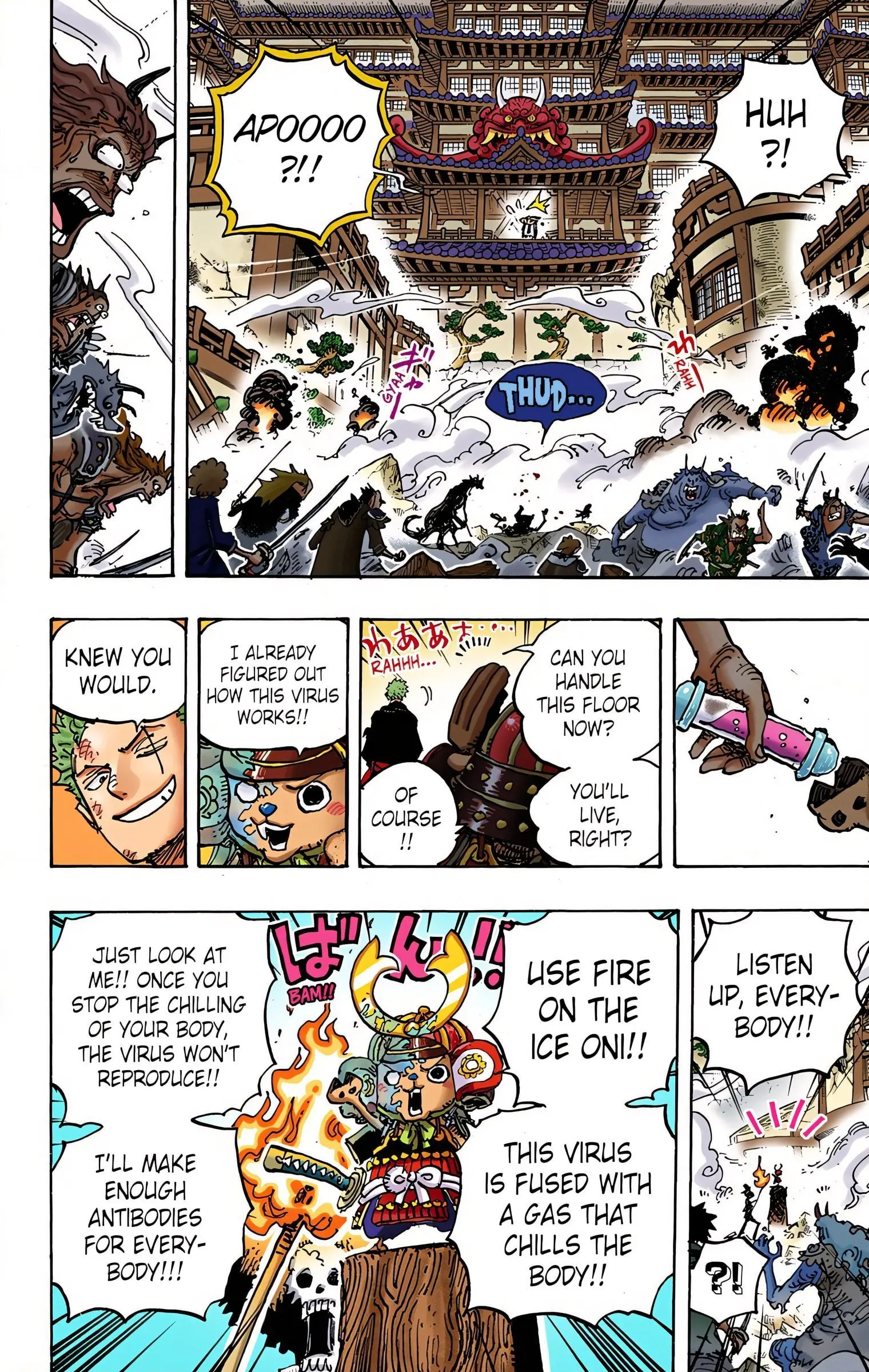 One Piece Colored, chapter 997, page 10