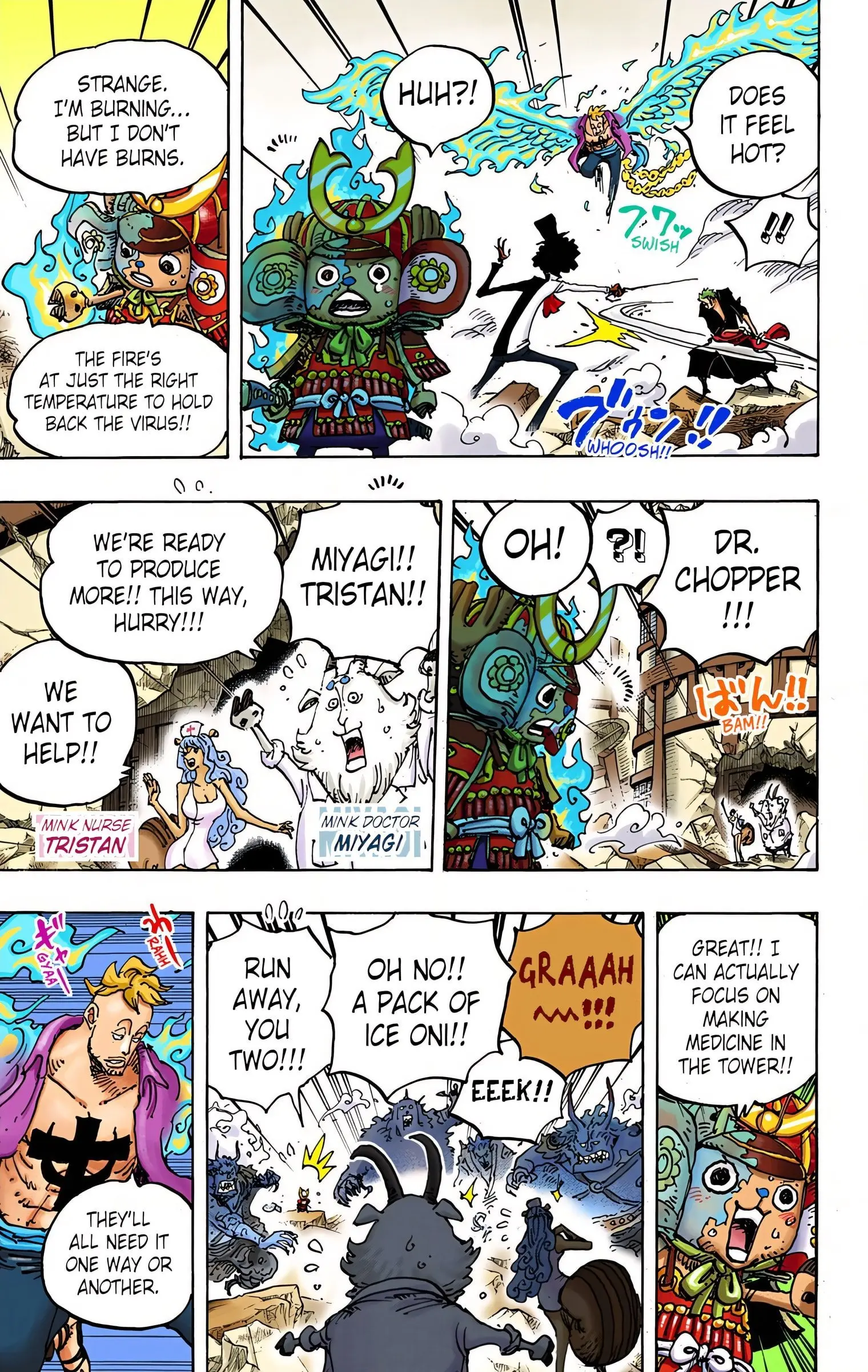 One Piece Colored, chapter 998, page 3