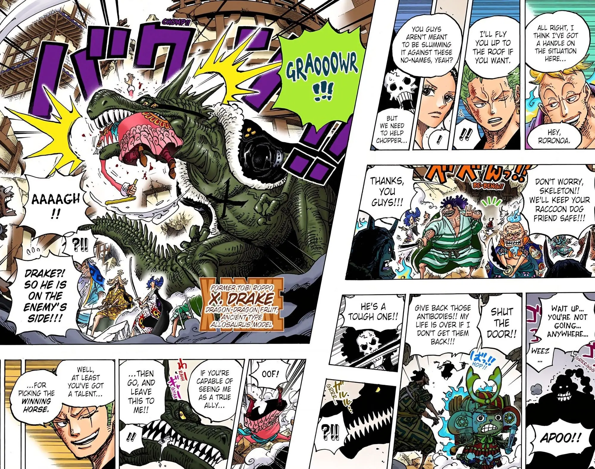 One Piece Colored, chapter 998, page 5