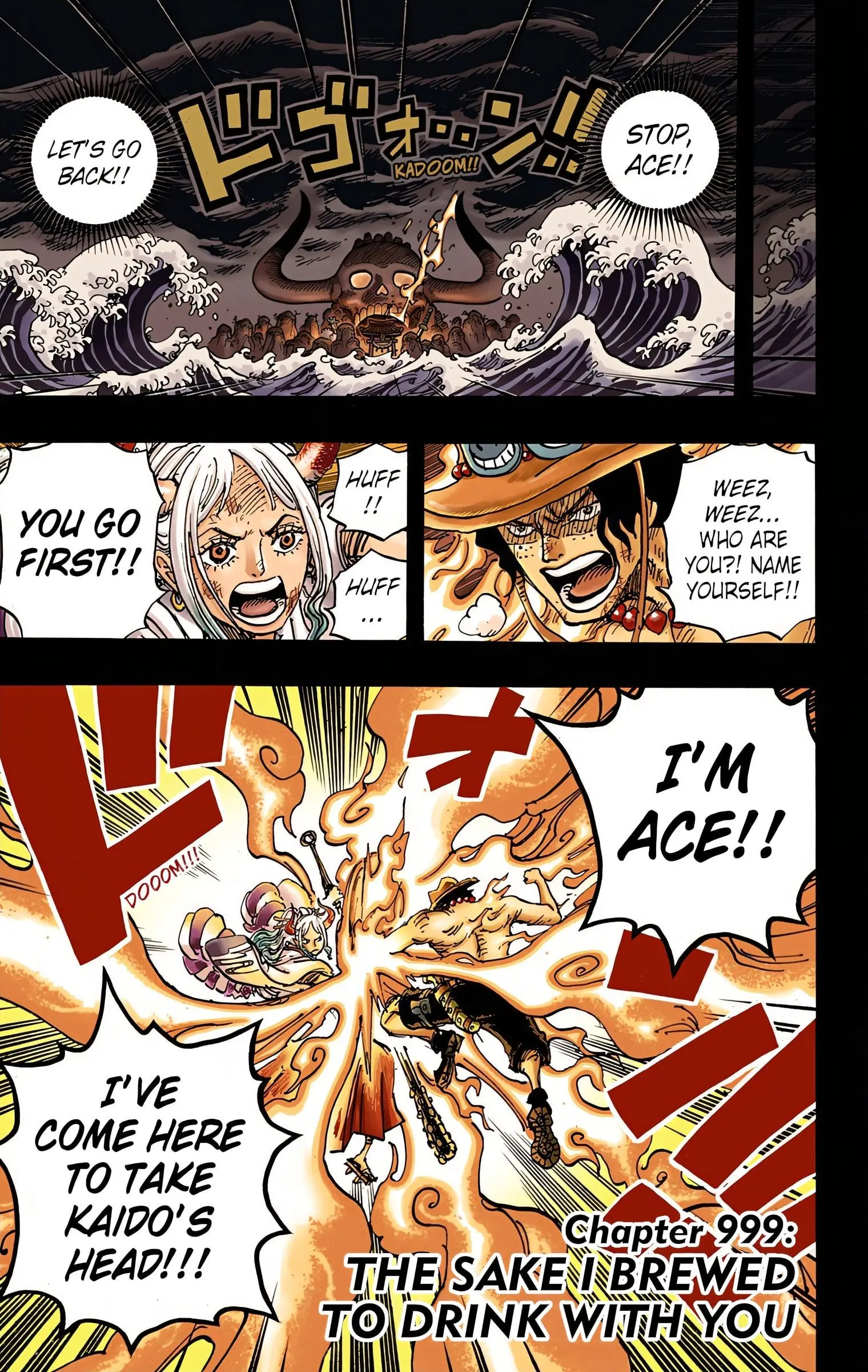 One Piece Colored, chapter 999, page 1