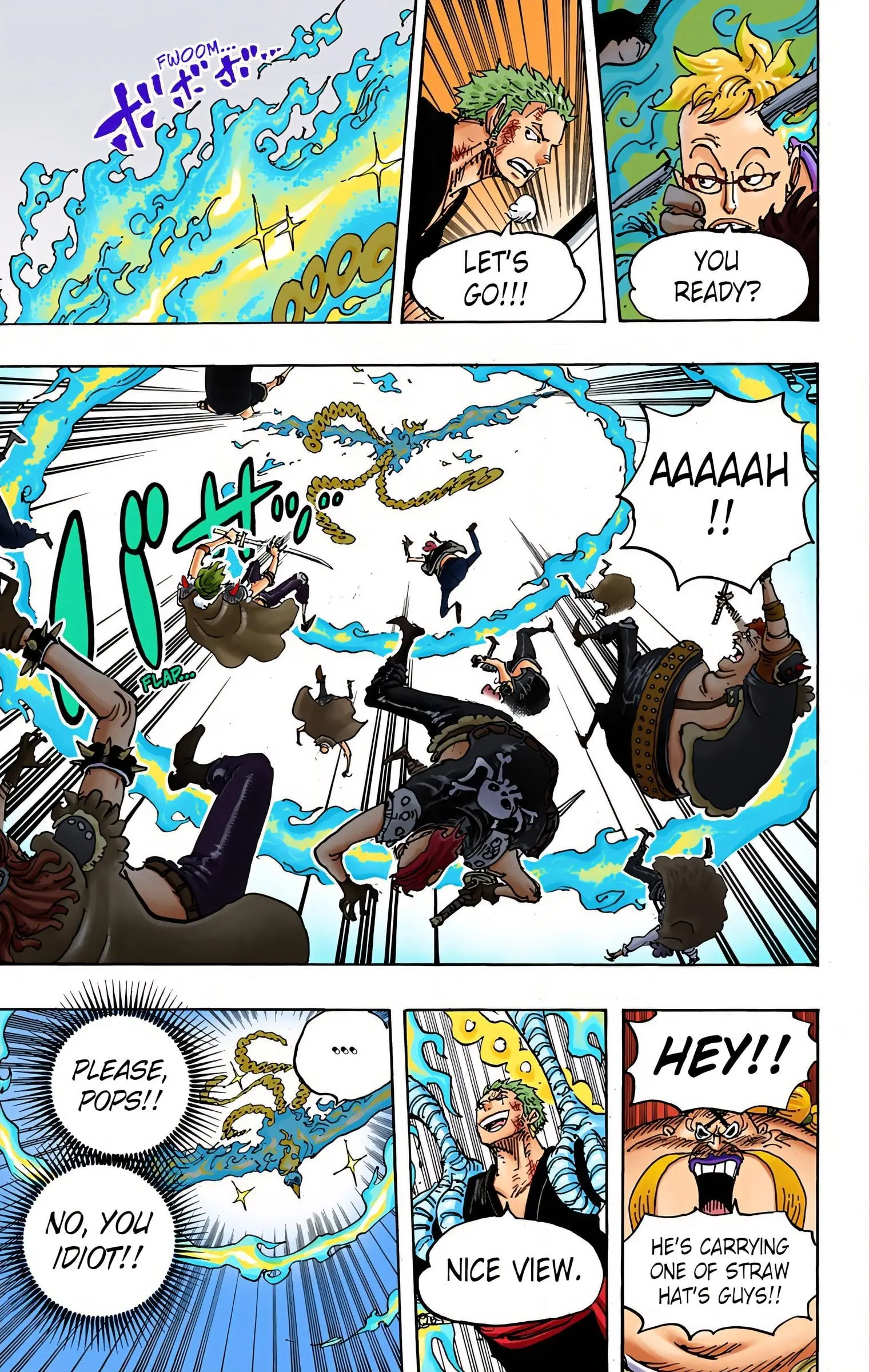 One Piece Colored, chapter 999, page 9