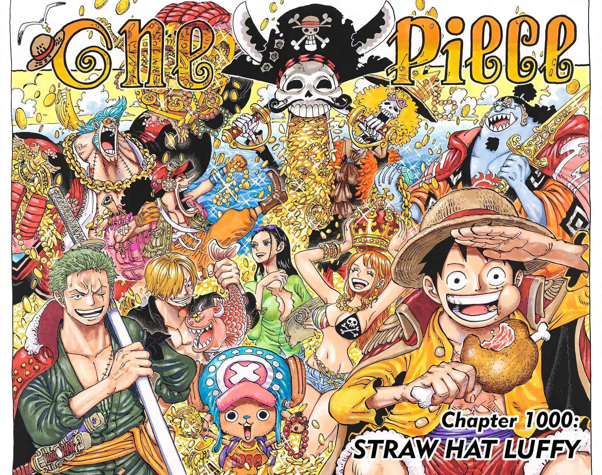 One Piece Colored, chapter 1000, page 1