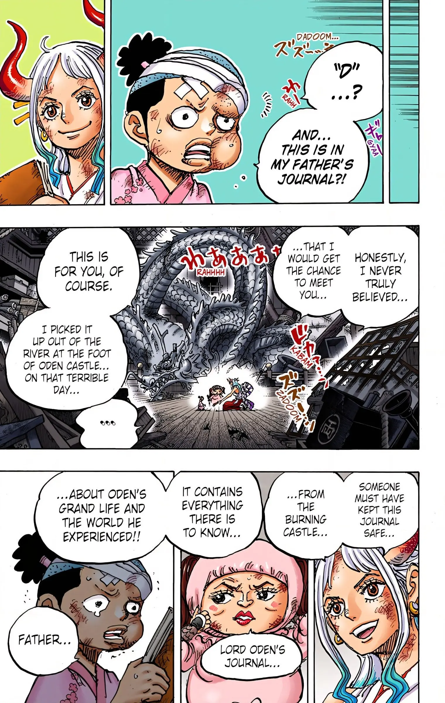 One Piece Colored, chapter 1000, page 5