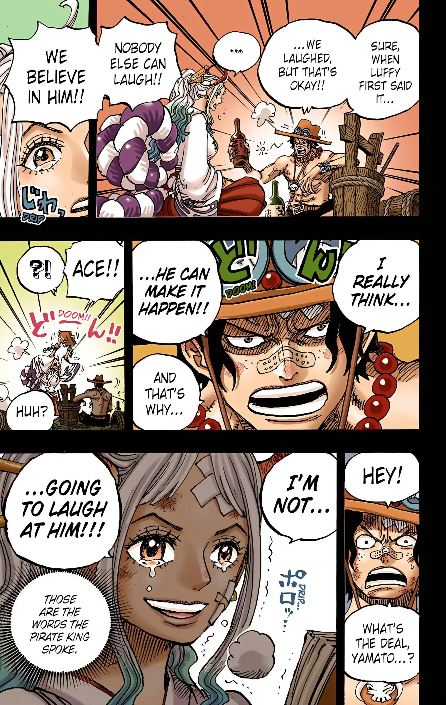 One Piece Colored, chapter 1000, page 7