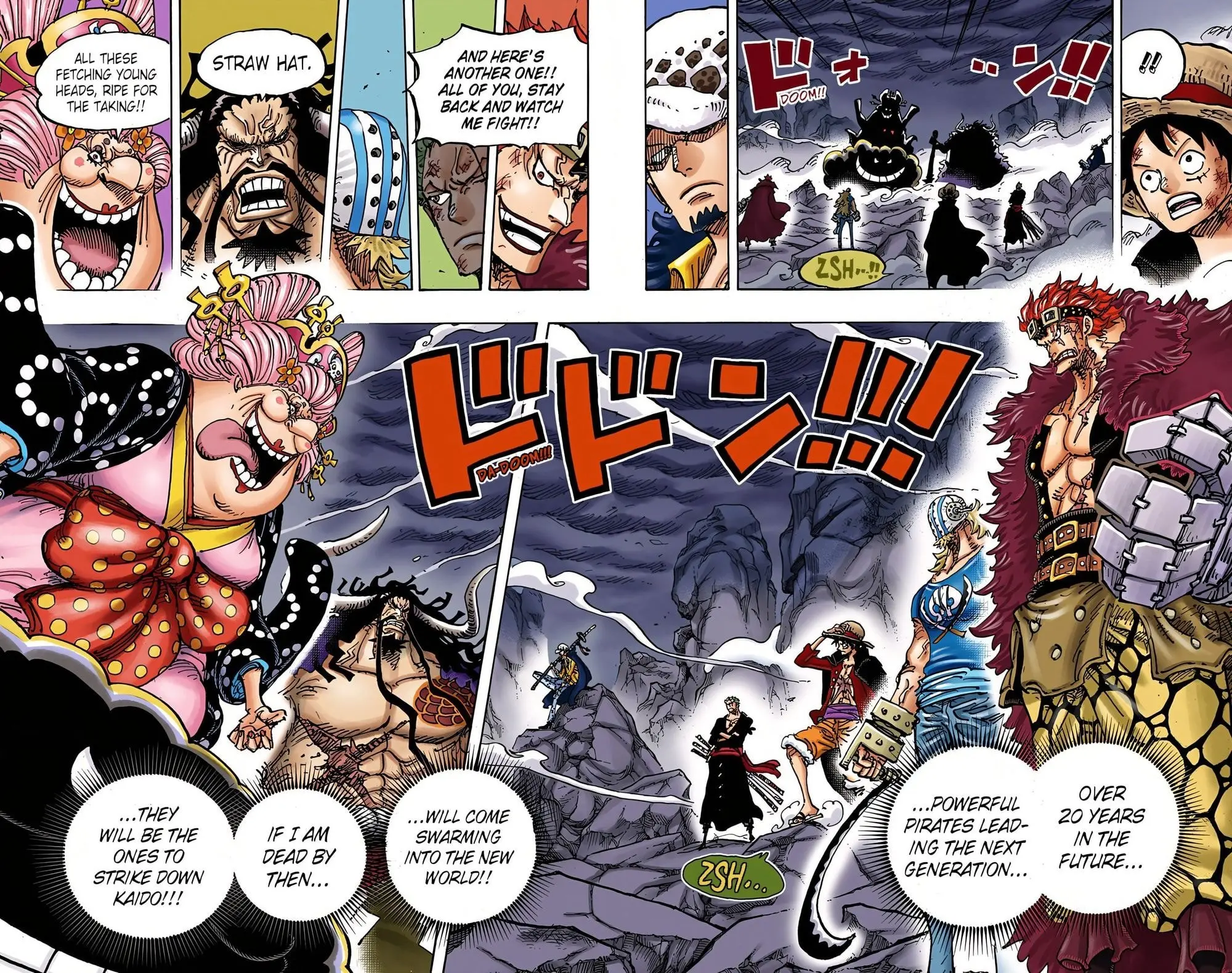 One Piece Colored, chapter 1000, page 10