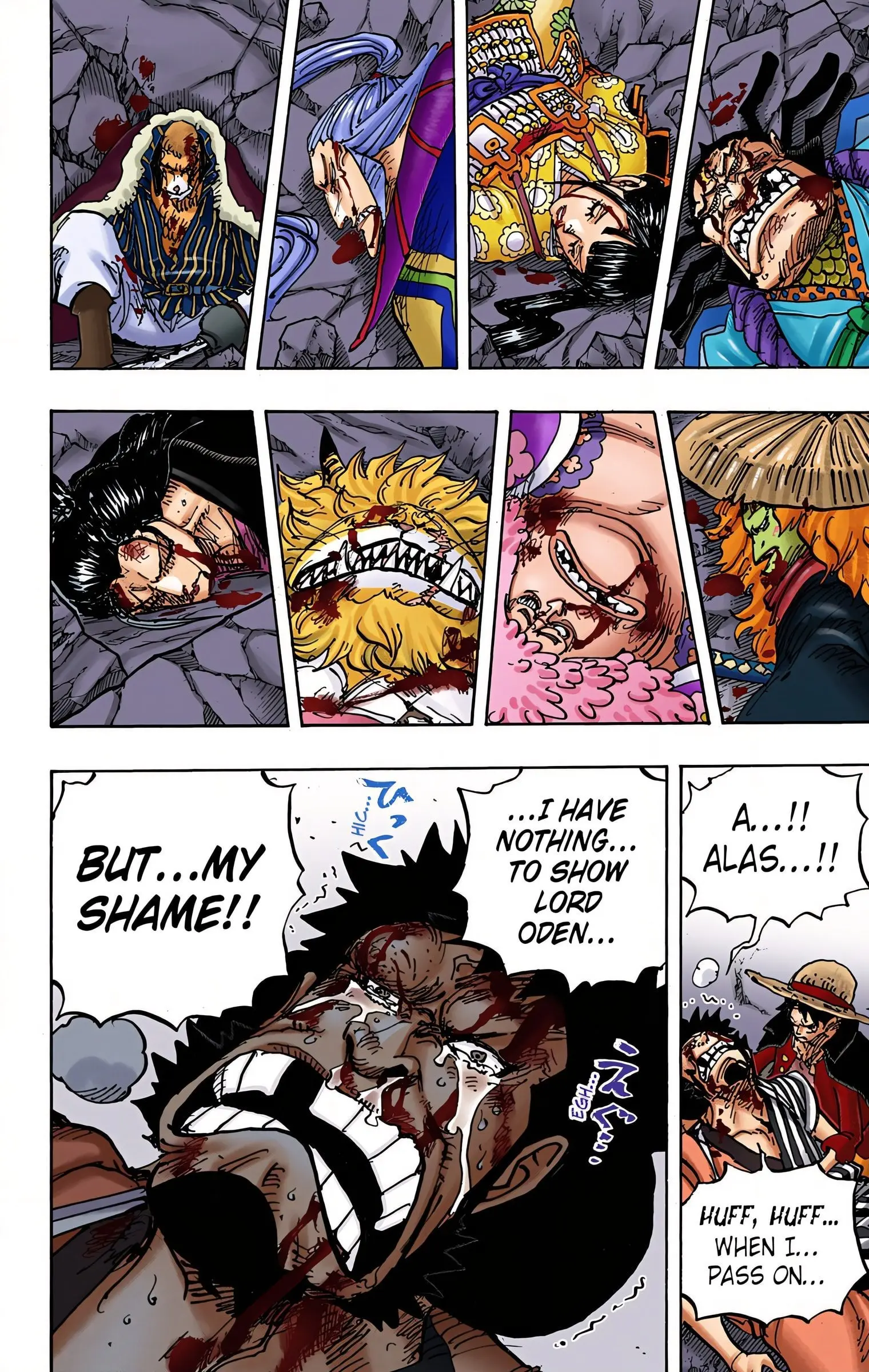 One Piece Colored, chapter 1000, page 13