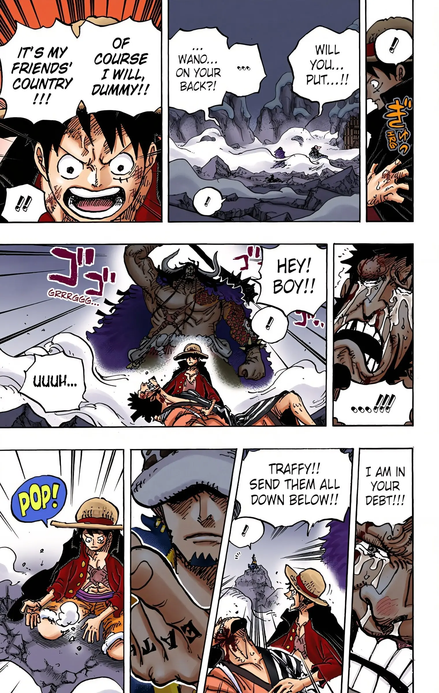 One Piece Colored, chapter 1000, page 14