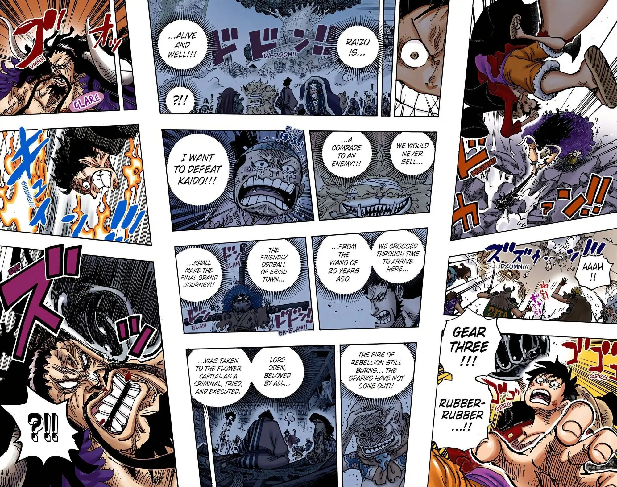 One Piece Colored, chapter 1000, page 15