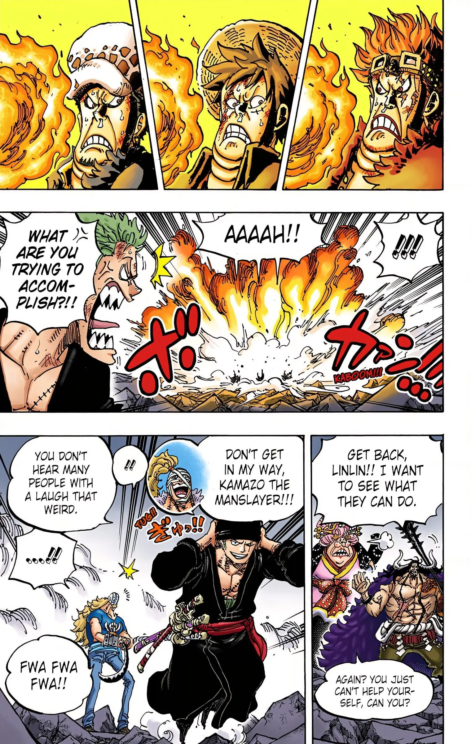 One Piece Colored, chapter 1001, page 9