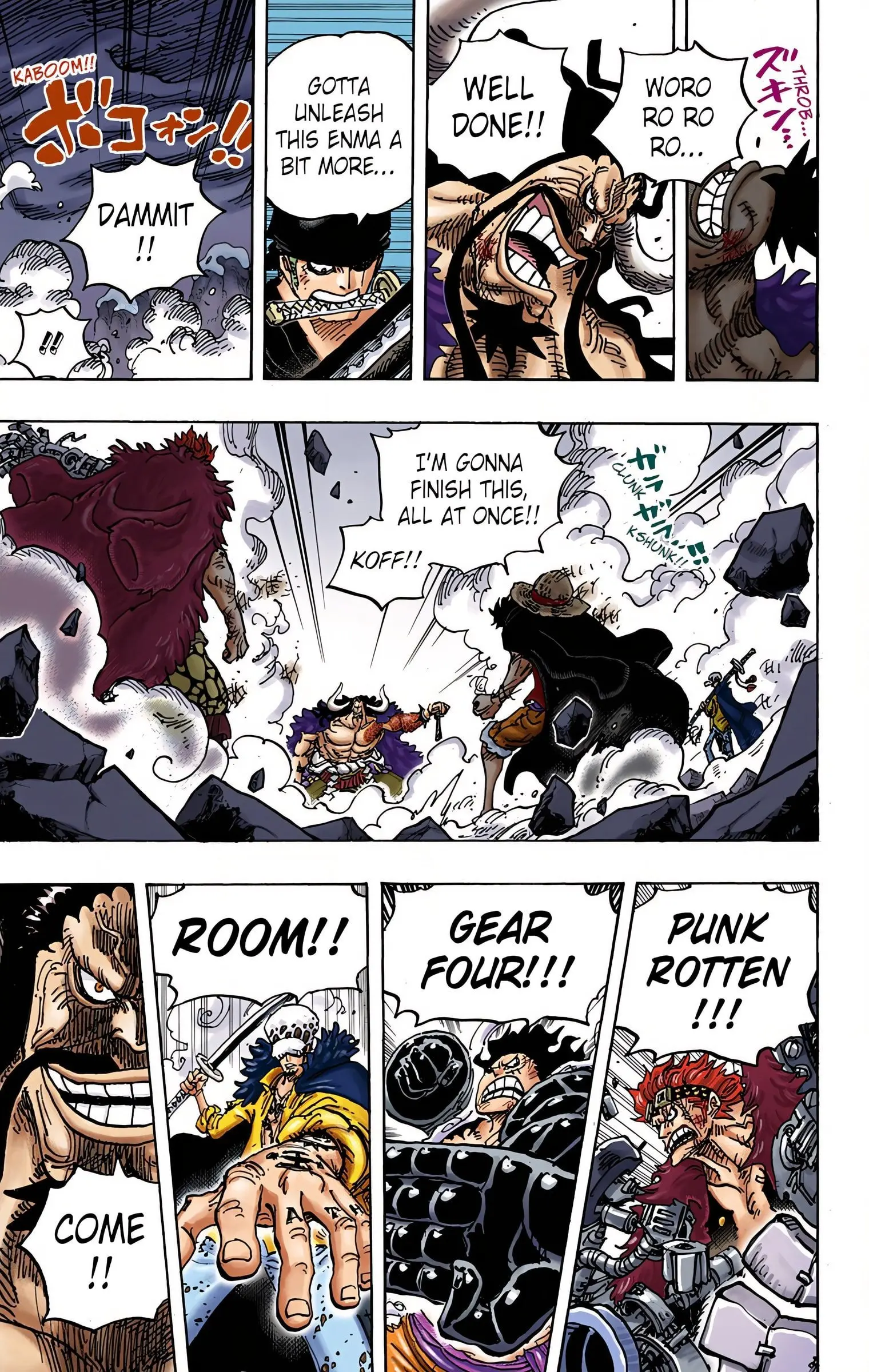 One Piece Colored, chapter 1001, page 11