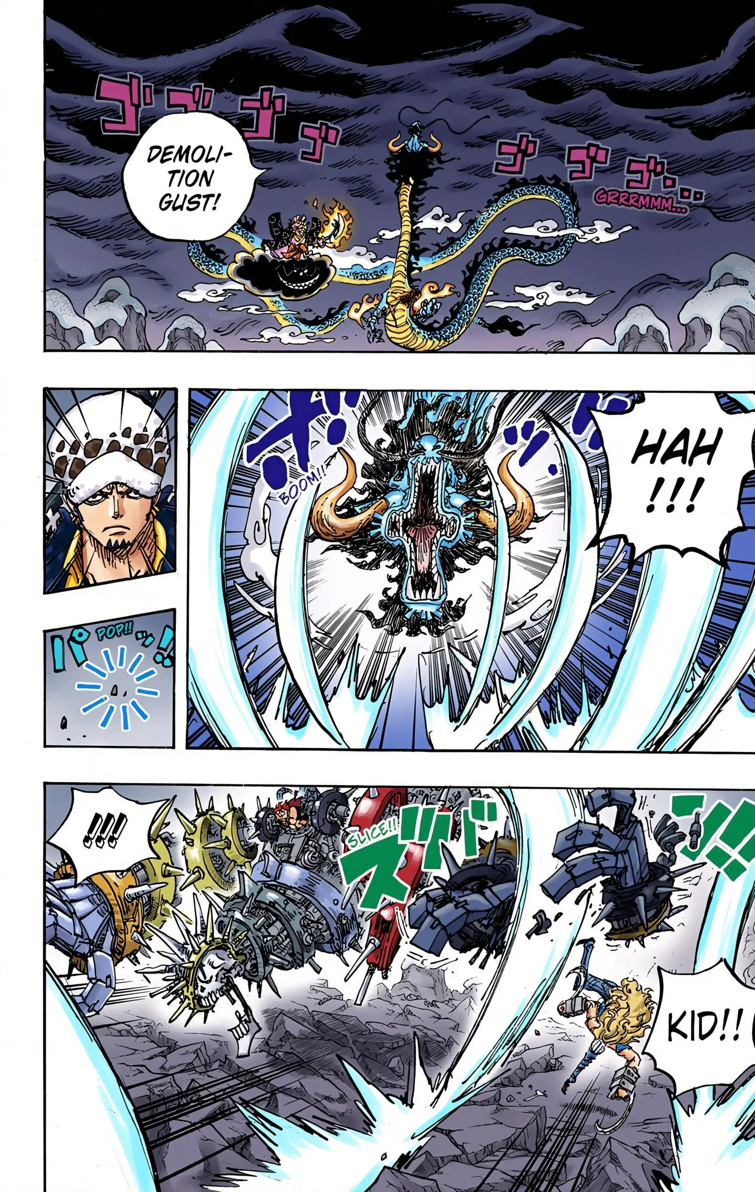 One Piece Colored, chapter 1002, page 2