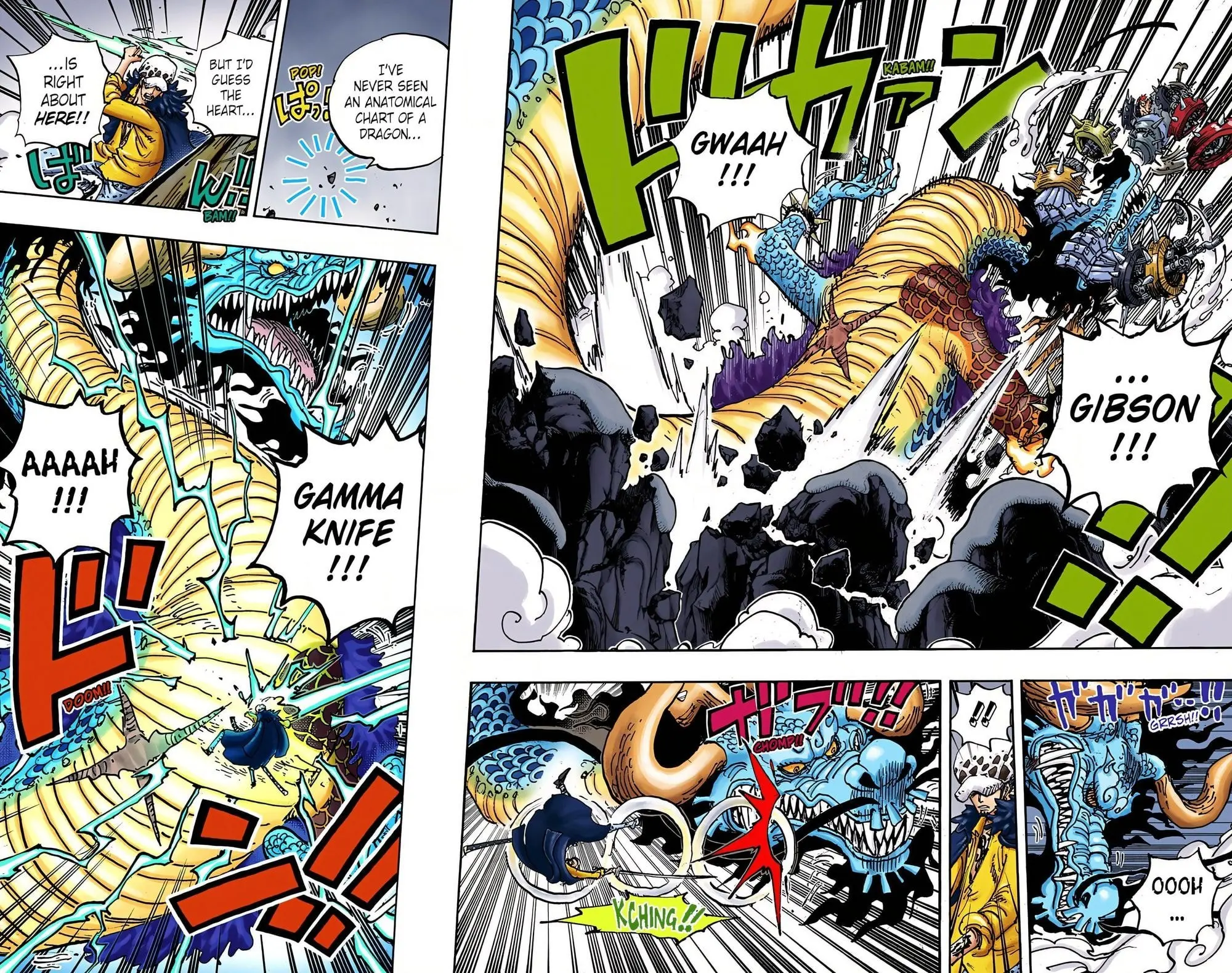 One Piece Colored, chapter 1002, page 5