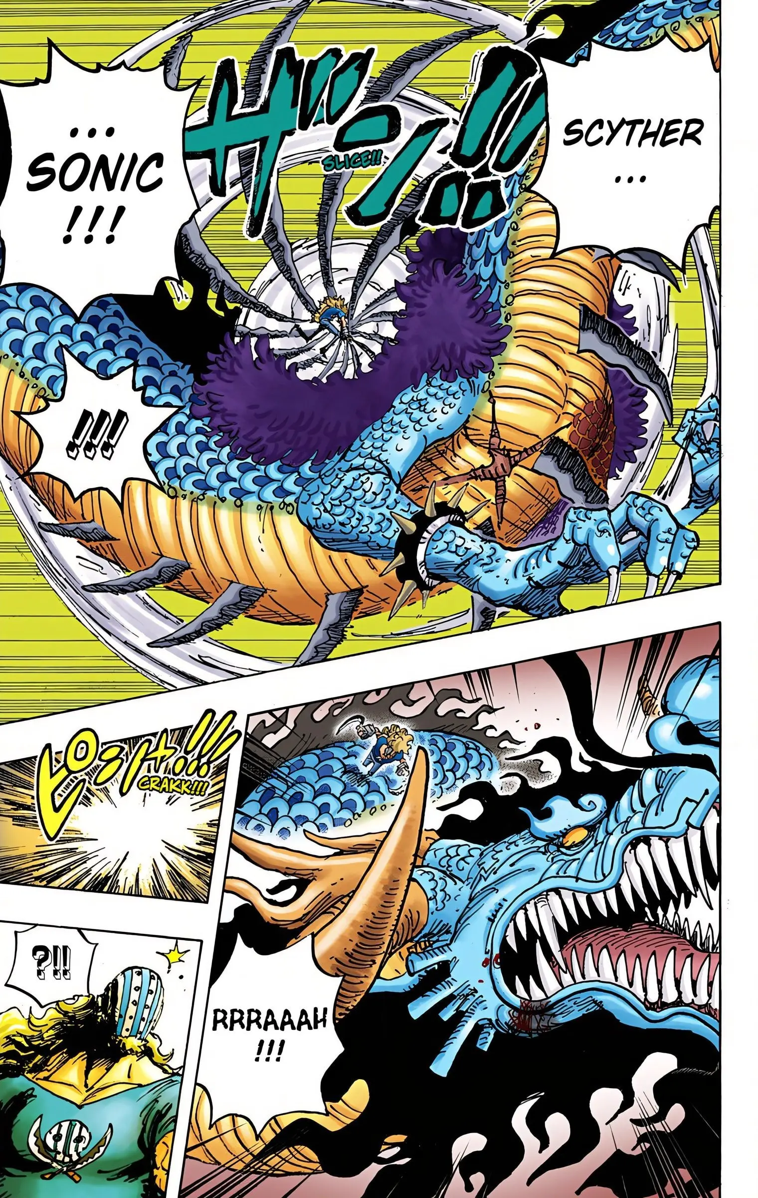 One Piece Colored, chapter 1002, page 7