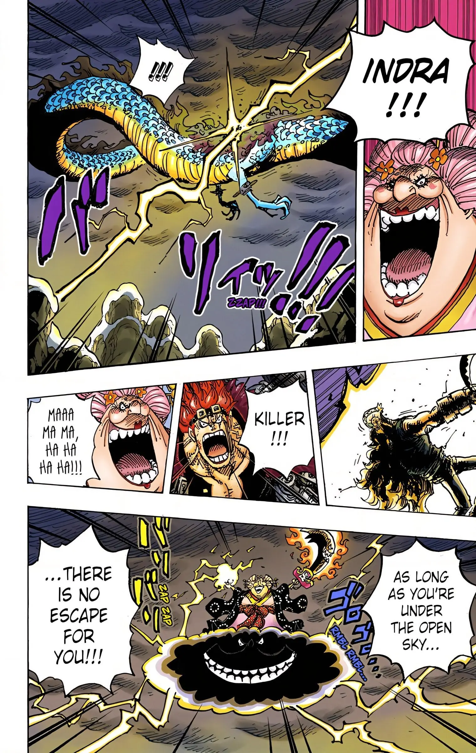 One Piece Colored, chapter 1002, page 8