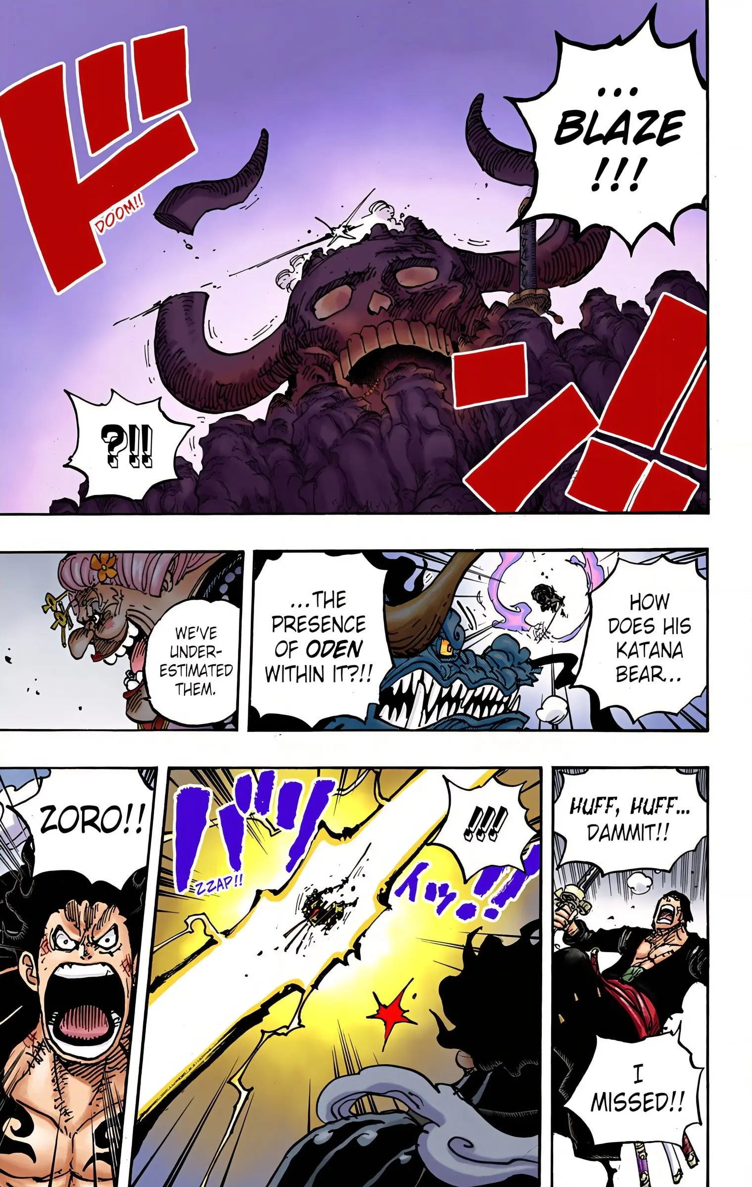 One Piece Colored, chapter 1002, page 11
