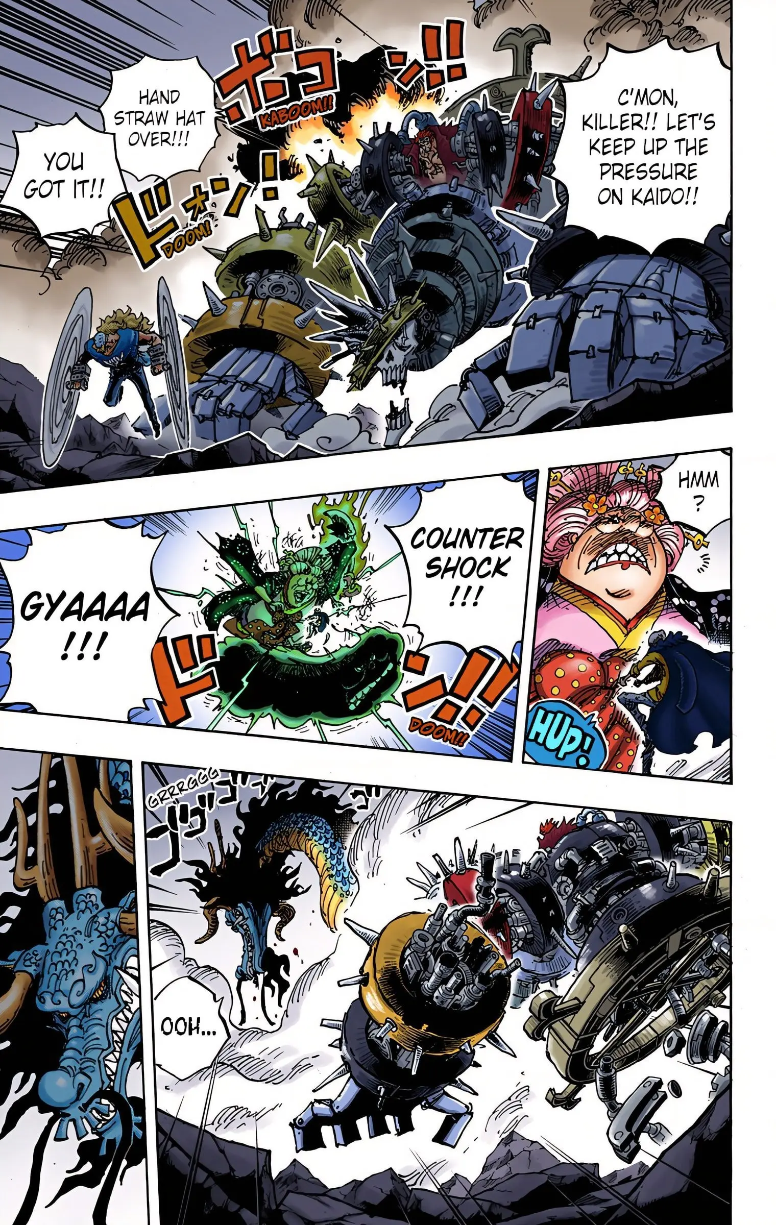 One Piece Colored, chapter 1003, page 6