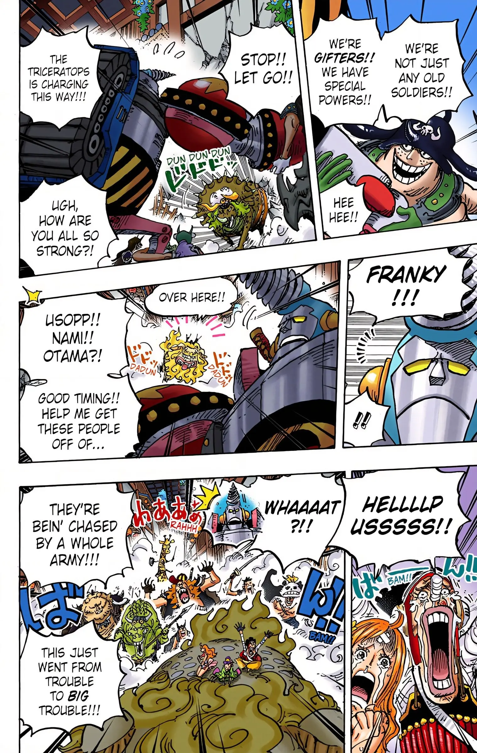 One Piece Colored, chapter 1004, page 8