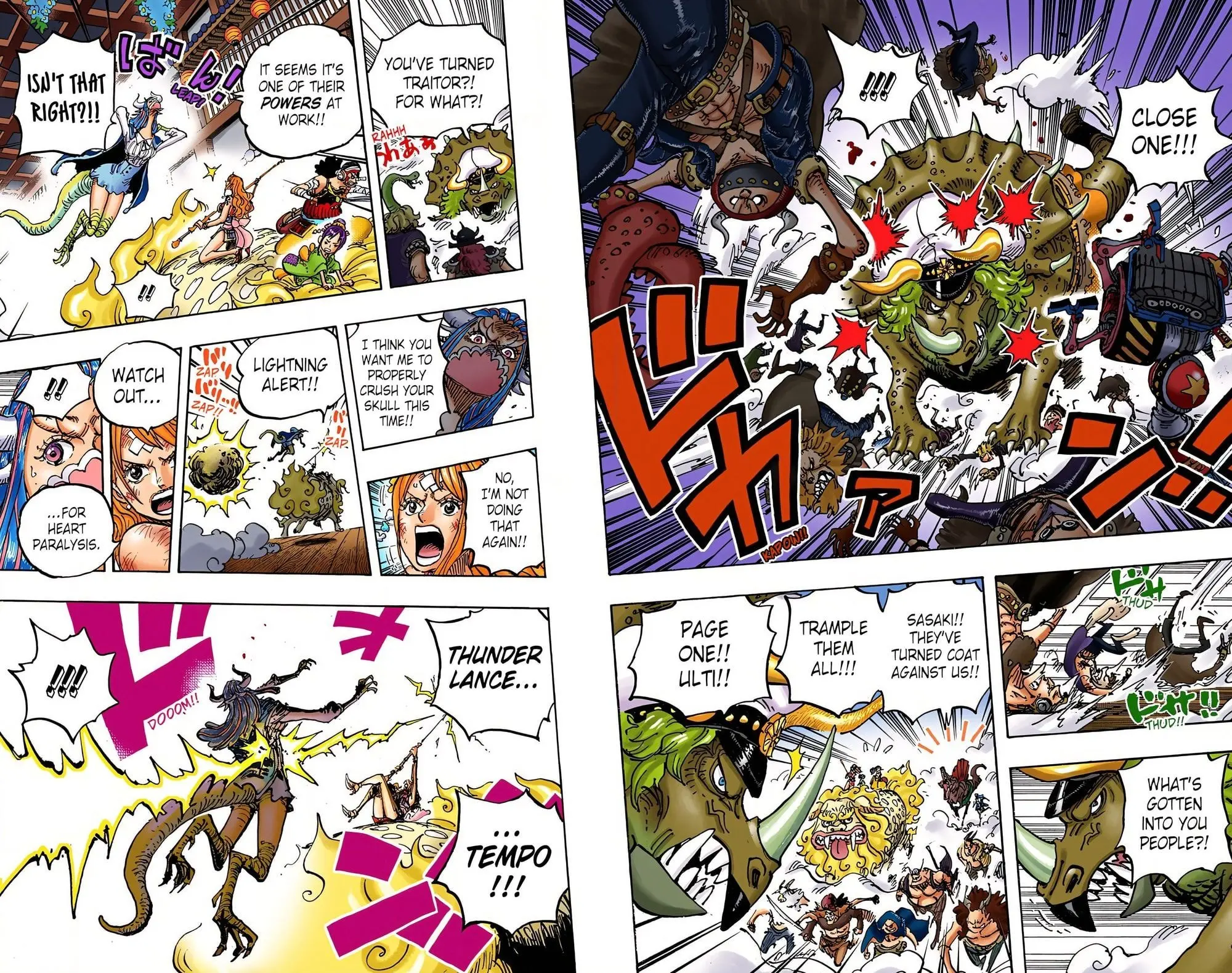One Piece Colored, chapter 1004, page 10