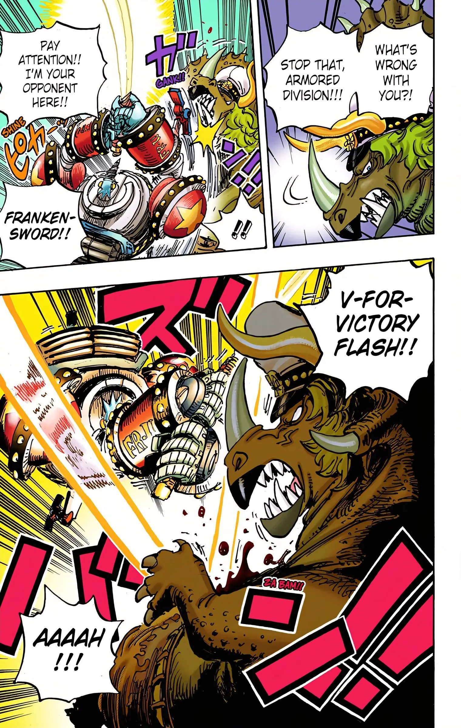 One Piece Colored, chapter 1004, page 12