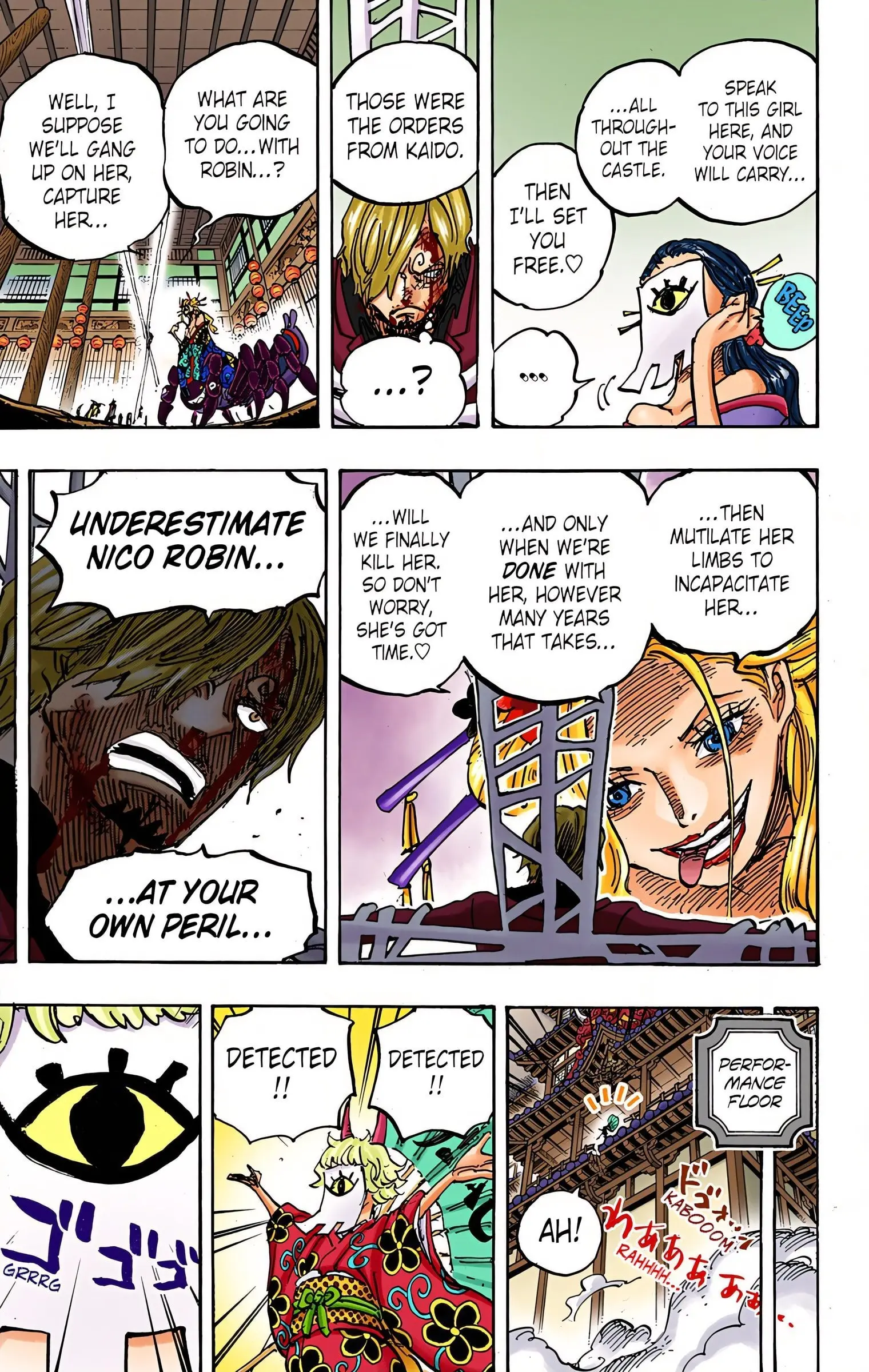 One Piece Colored, chapter 1004, page 14