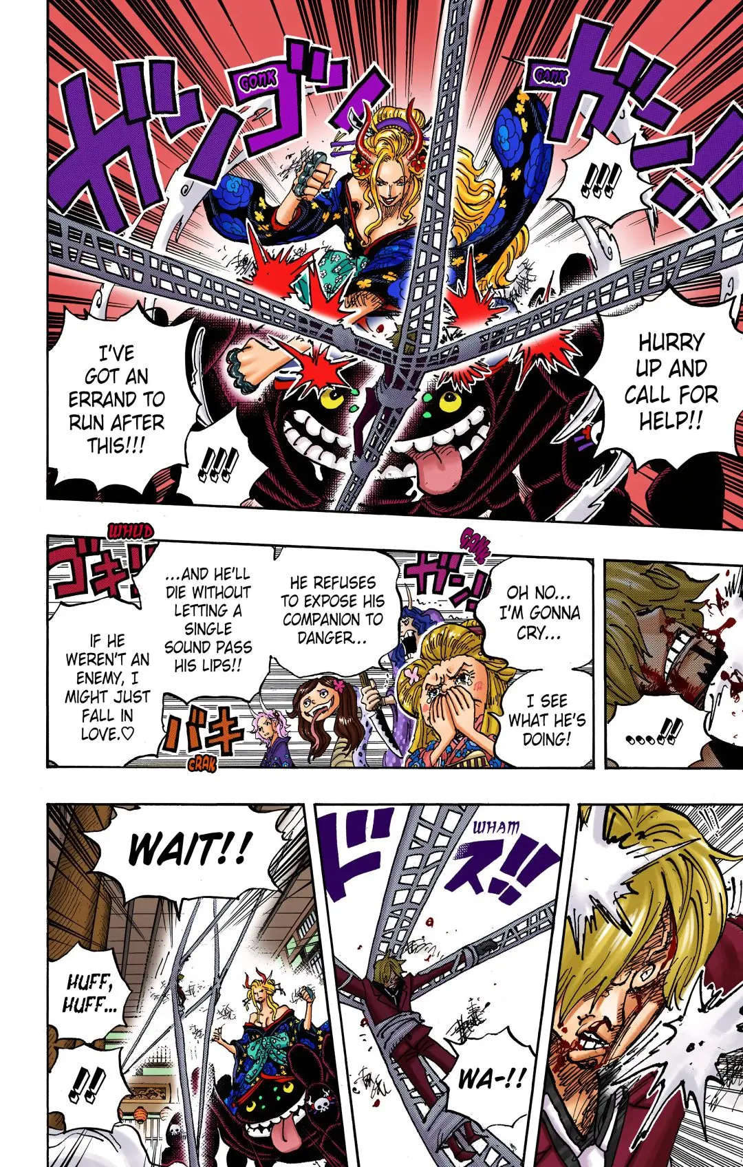 One Piece Colored, chapter 1005, page 8