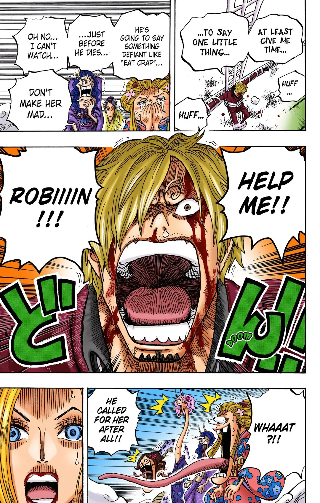 One Piece Colored, chapter 1005, page 9