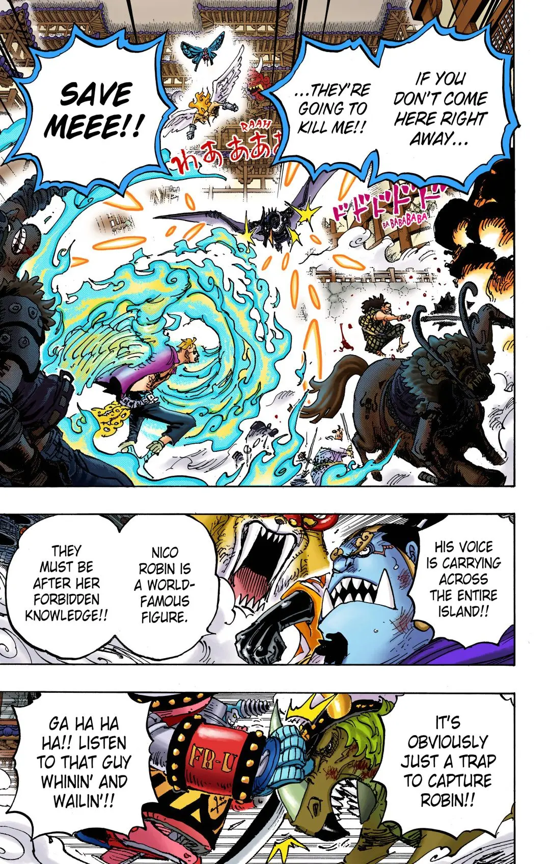 One Piece Colored, chapter 1005, page 11