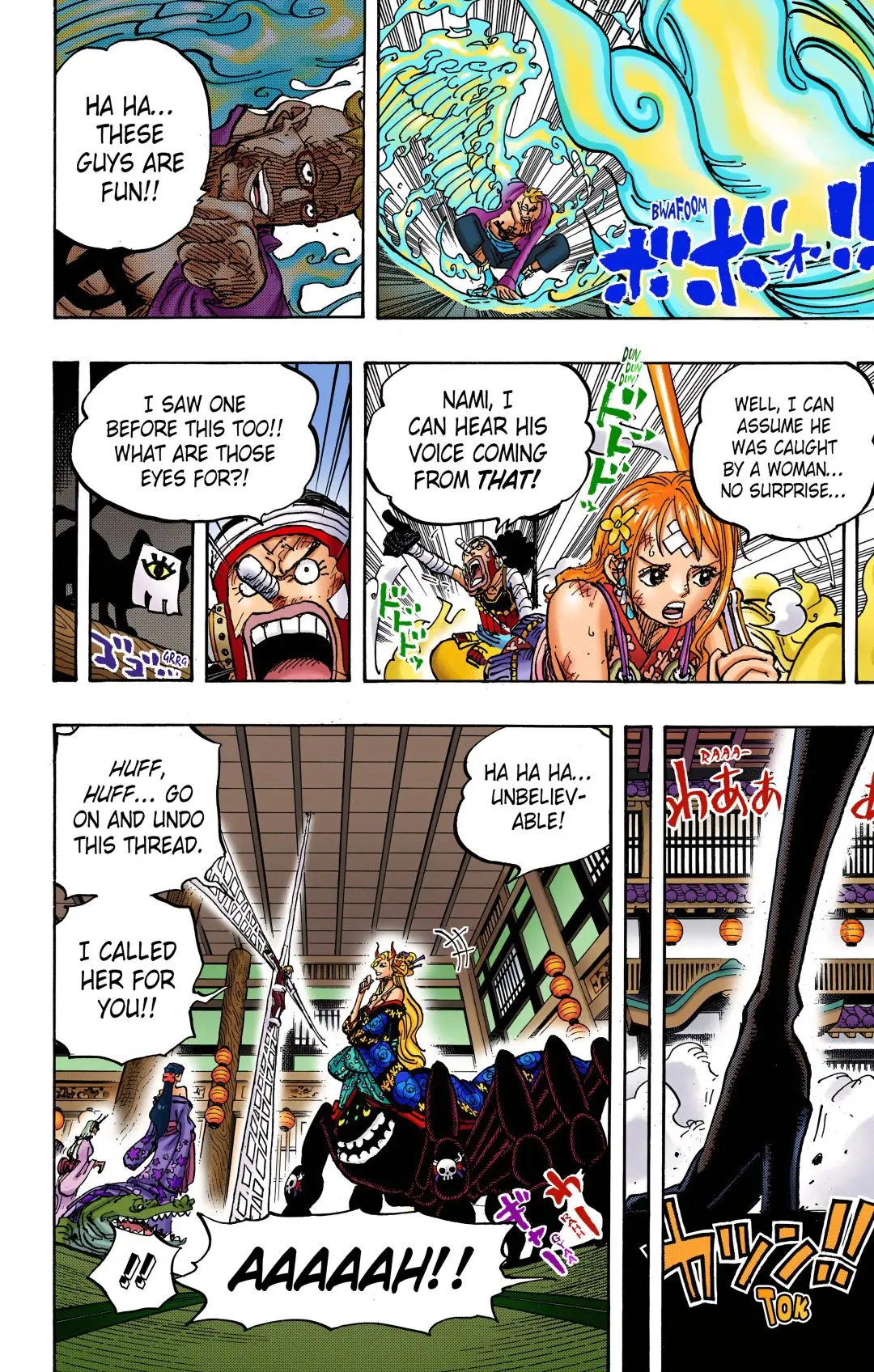 One Piece Colored, chapter 1005, page 12