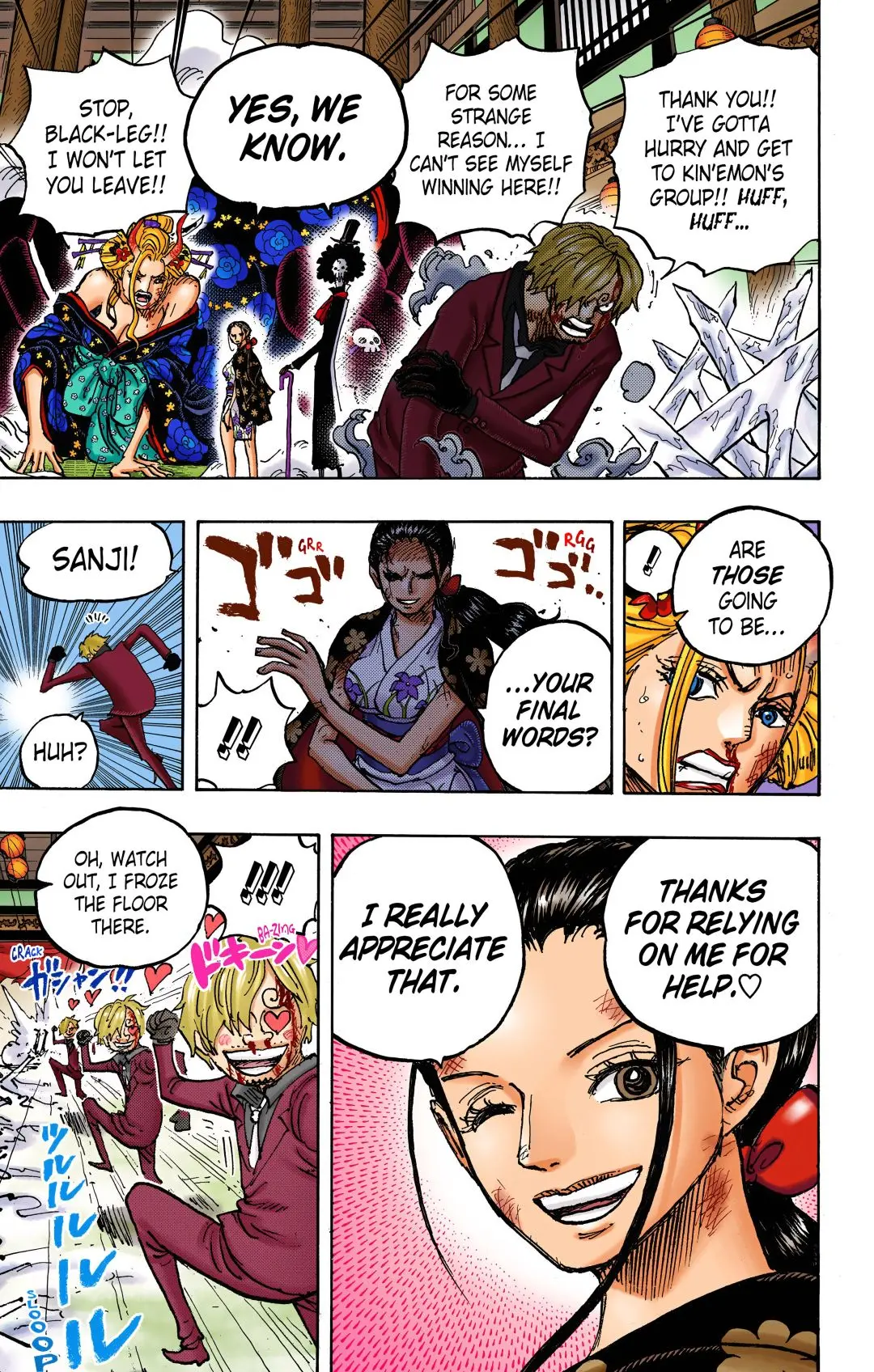 One Piece Colored, chapter 1005, page 16
