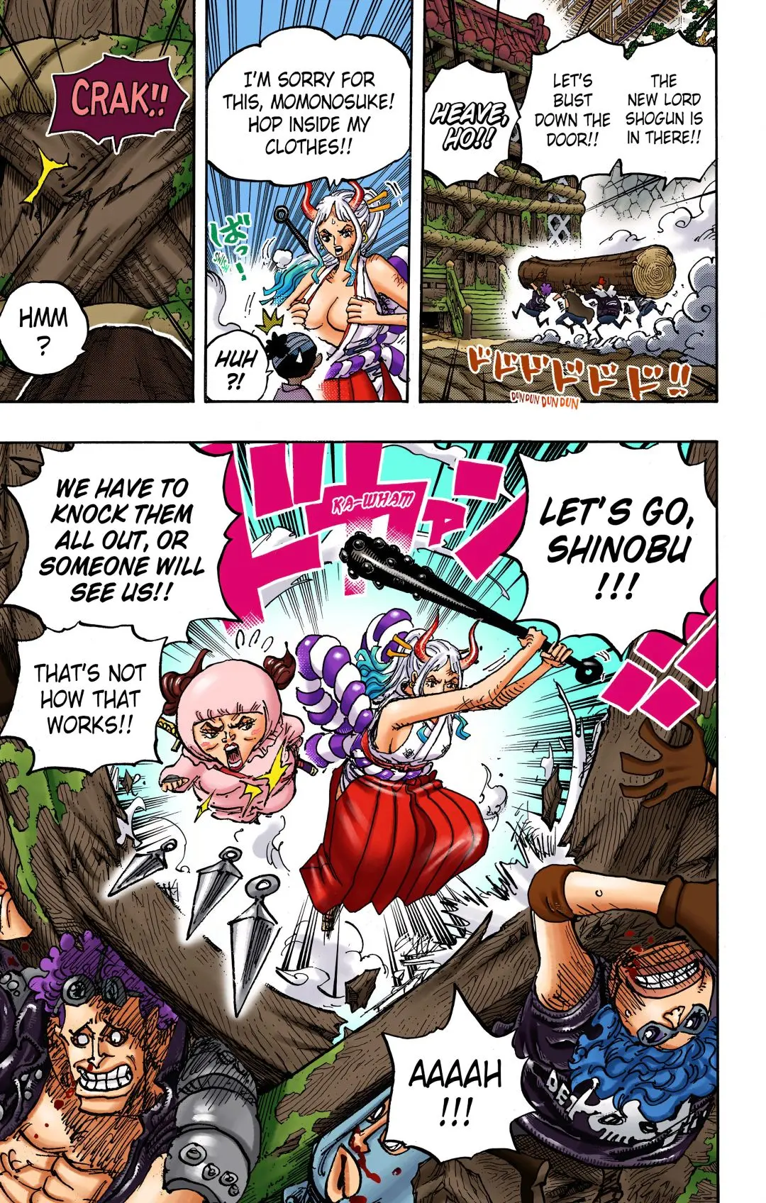 One Piece Colored, chapter 1005, page 18