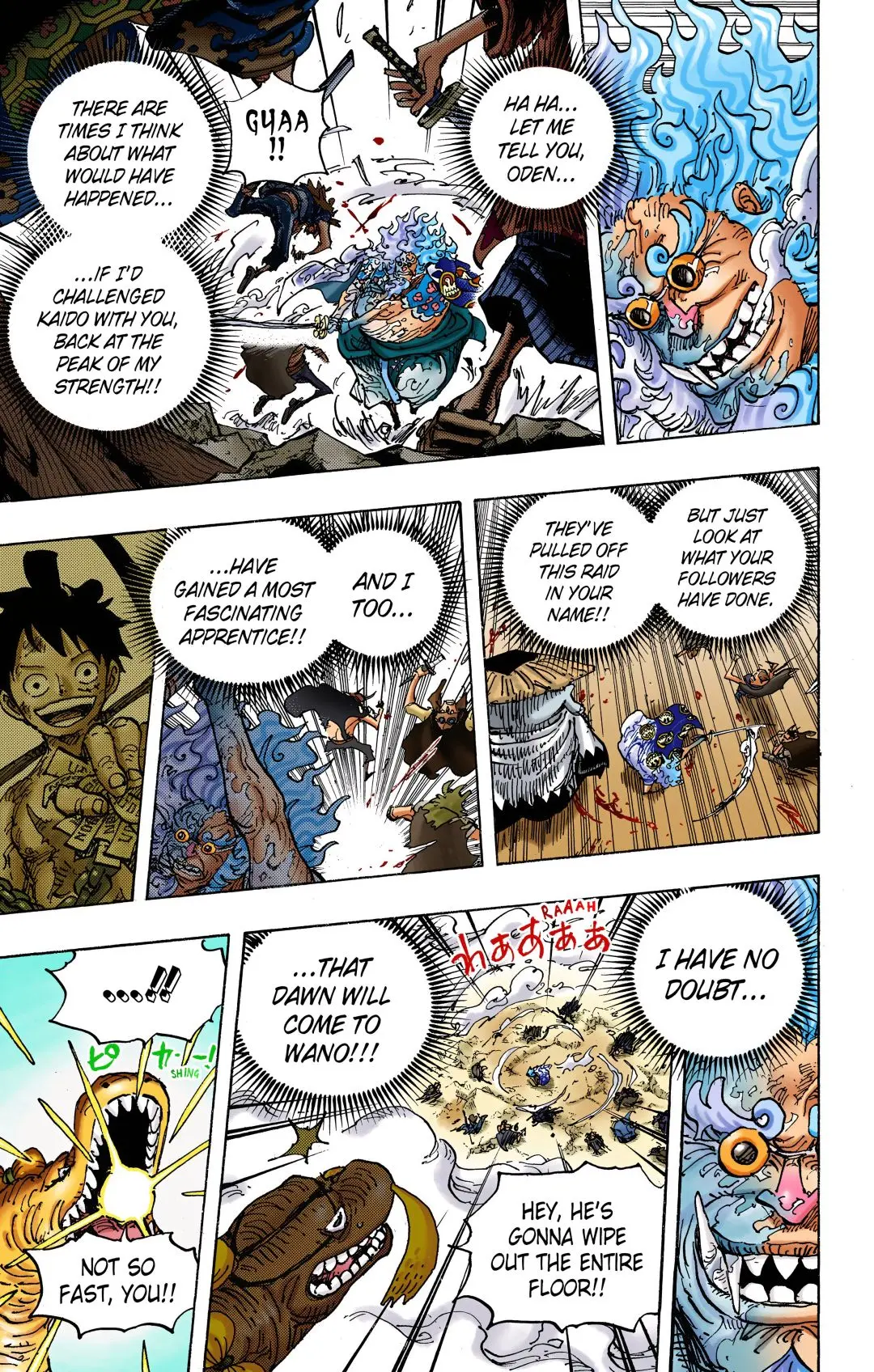 One Piece Colored, chapter 1006, page 12