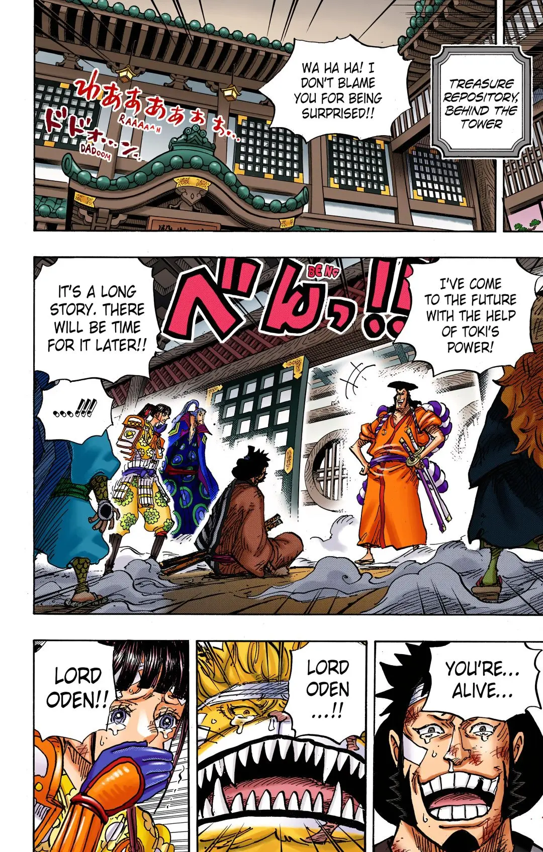One Piece Colored, chapter 1008, page 2