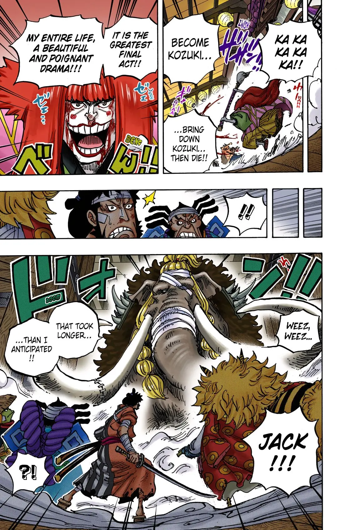One Piece Colored, chapter 1008, page 11