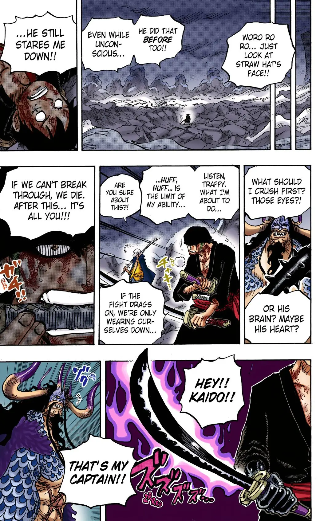 One Piece Colored, chapter 1010, page 7