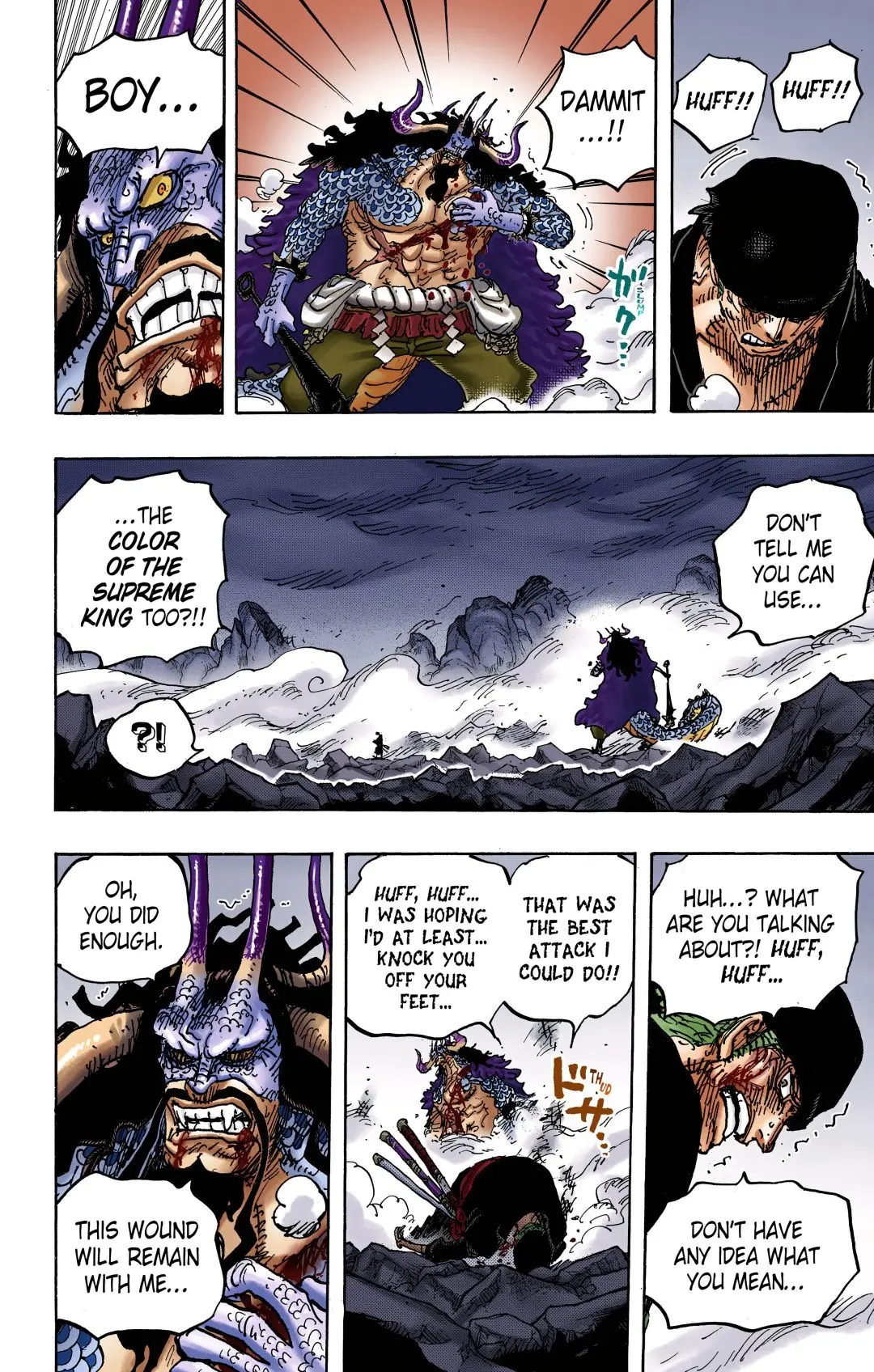 One Piece Colored, chapter 1010, page 9