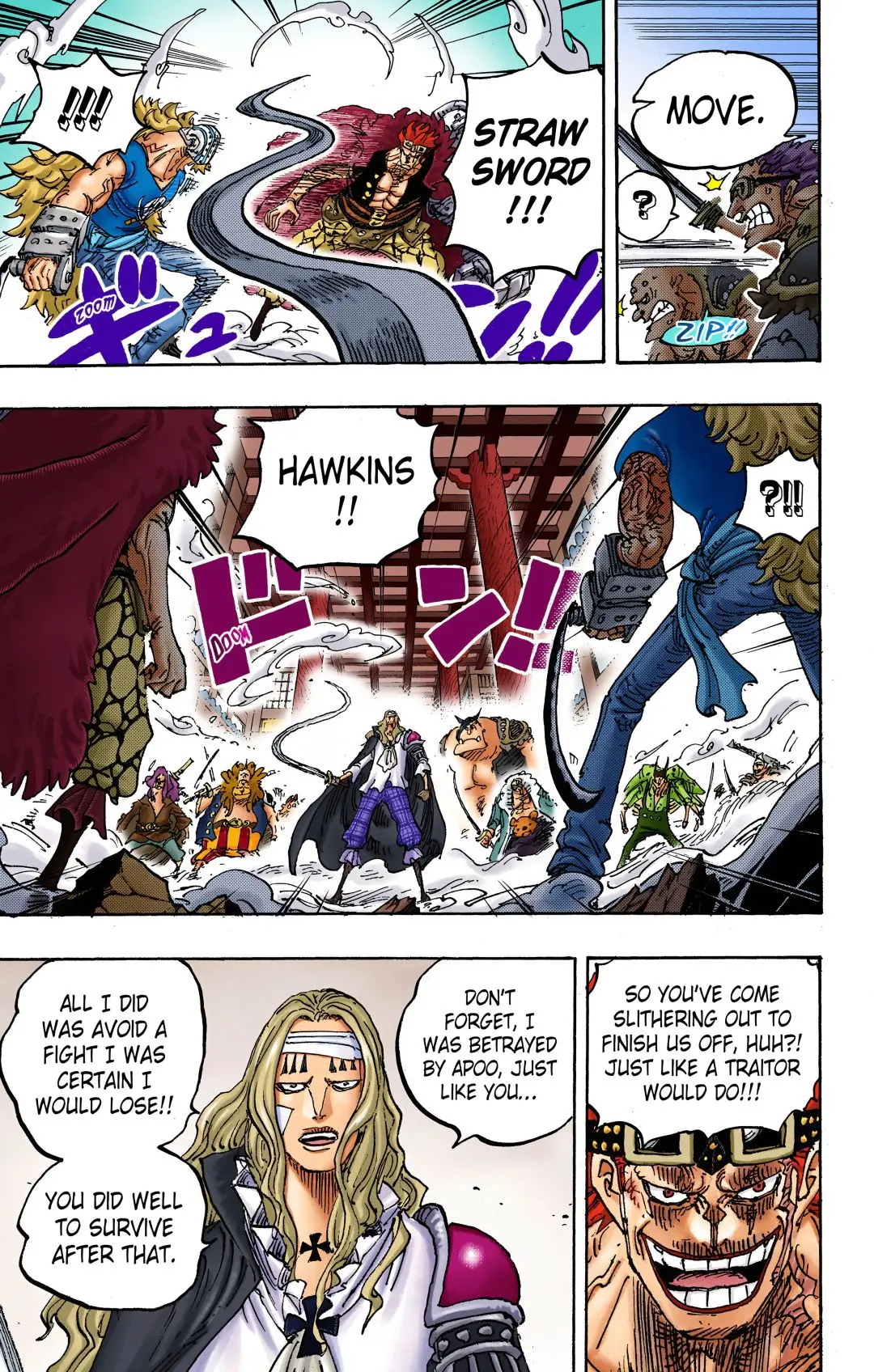 One Piece Colored, chapter 1011, page 2