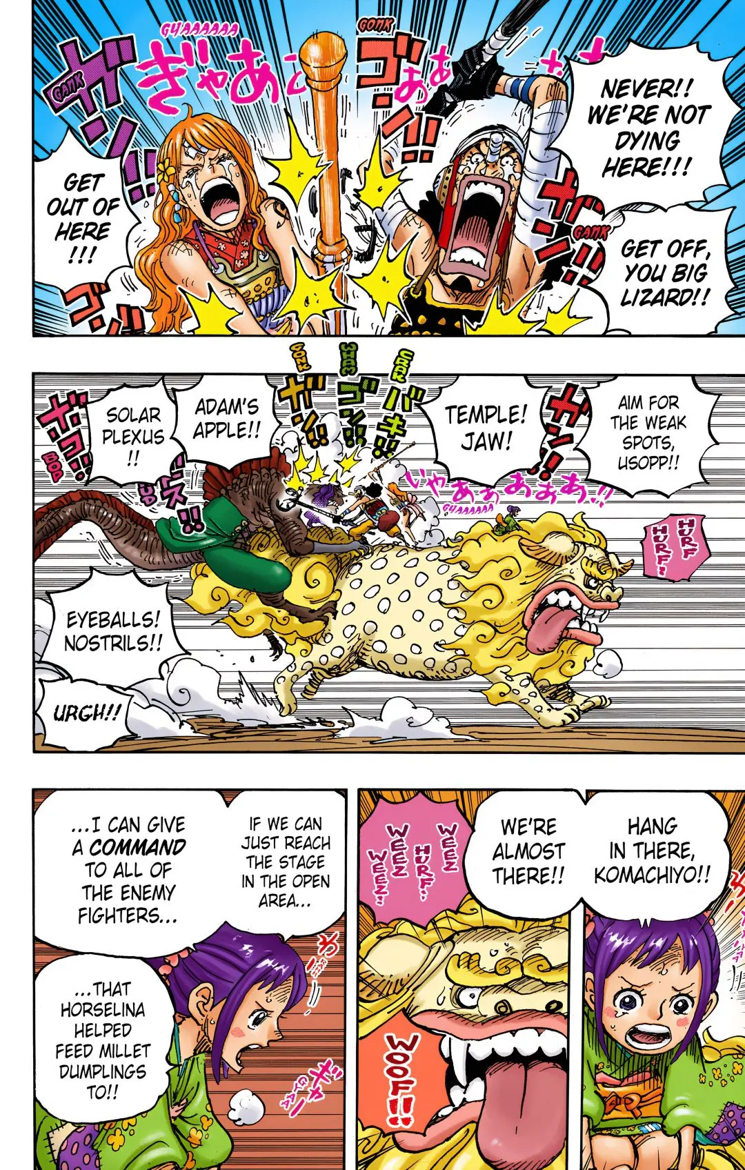 One Piece Colored, chapter 1011, page 5