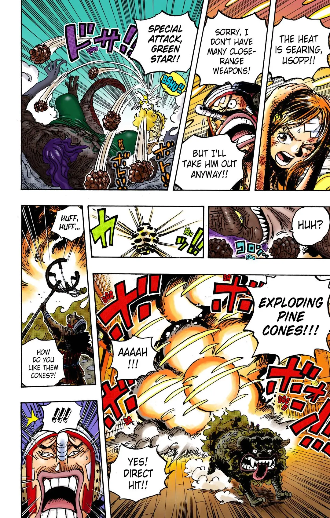 One Piece Colored, chapter 1011, page 7