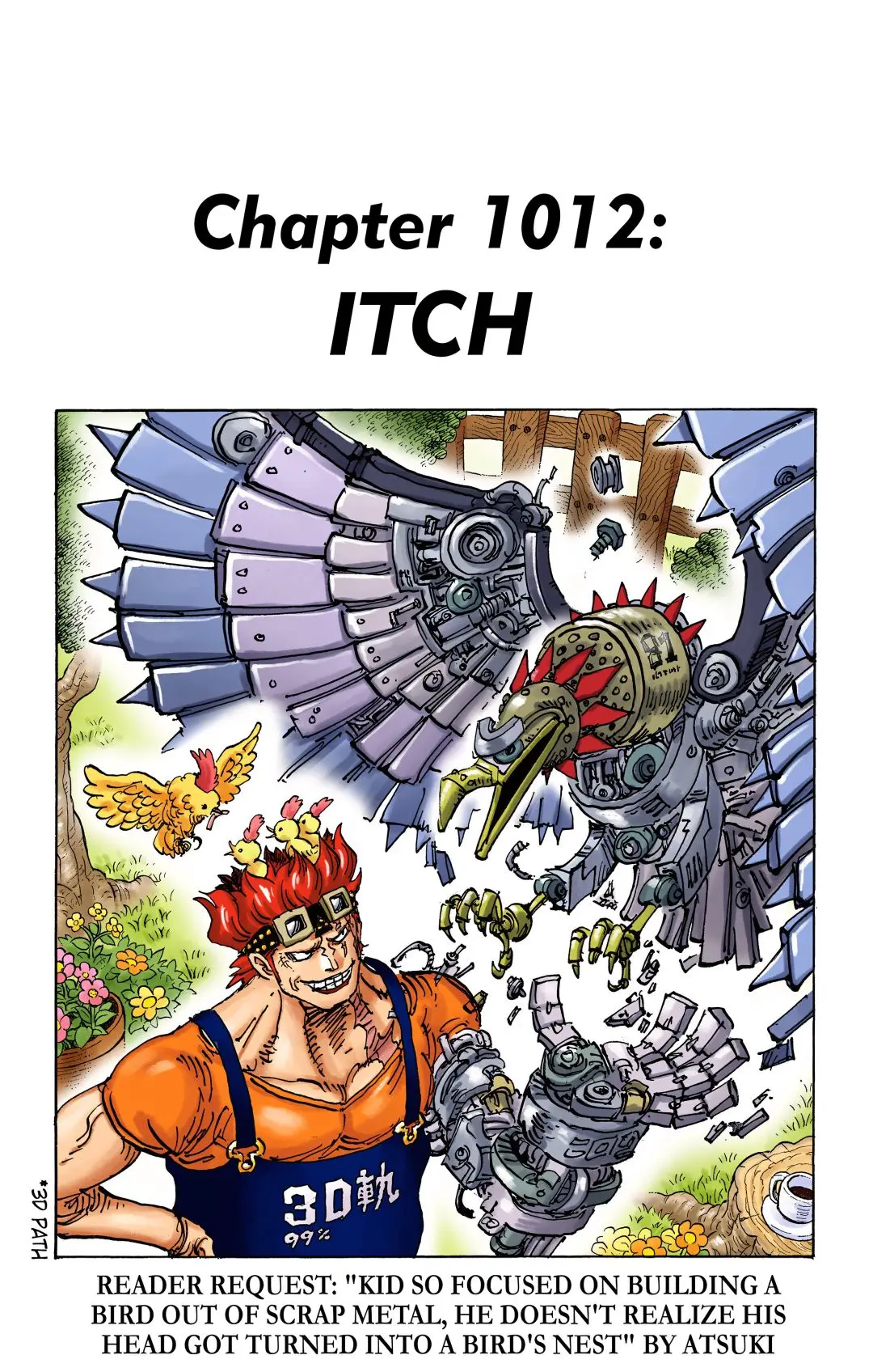 One Piece Colored, chapter 1012, page 1