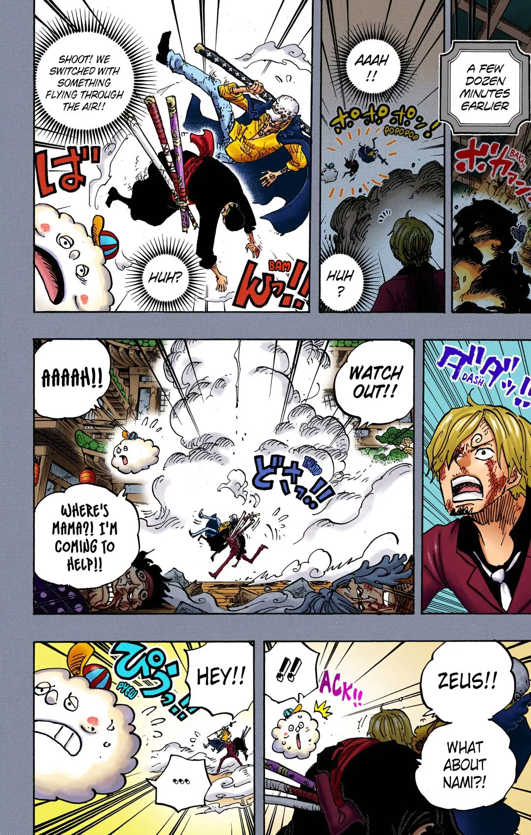 One Piece Colored, chapter 1012, page 8