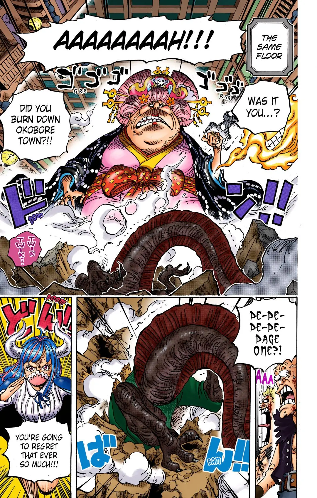 One Piece Colored, chapter 1012, page 11