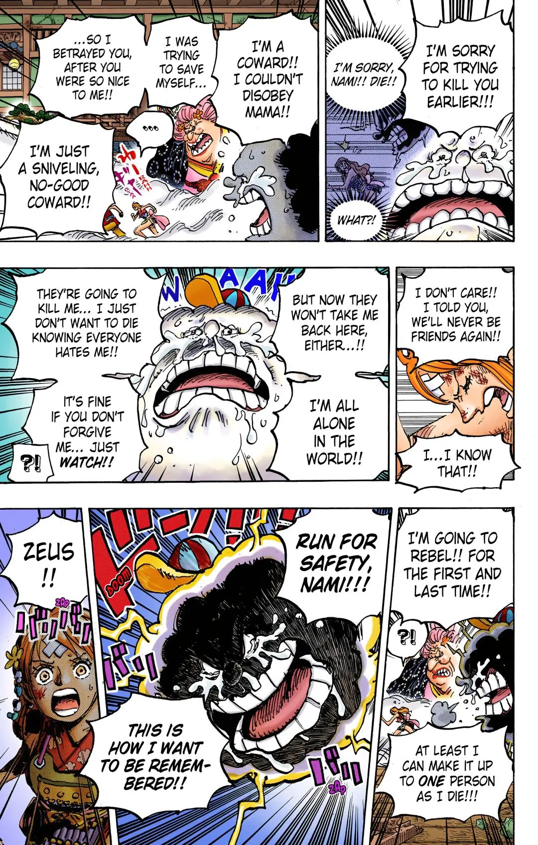 One Piece Colored, chapter 1013, page 10