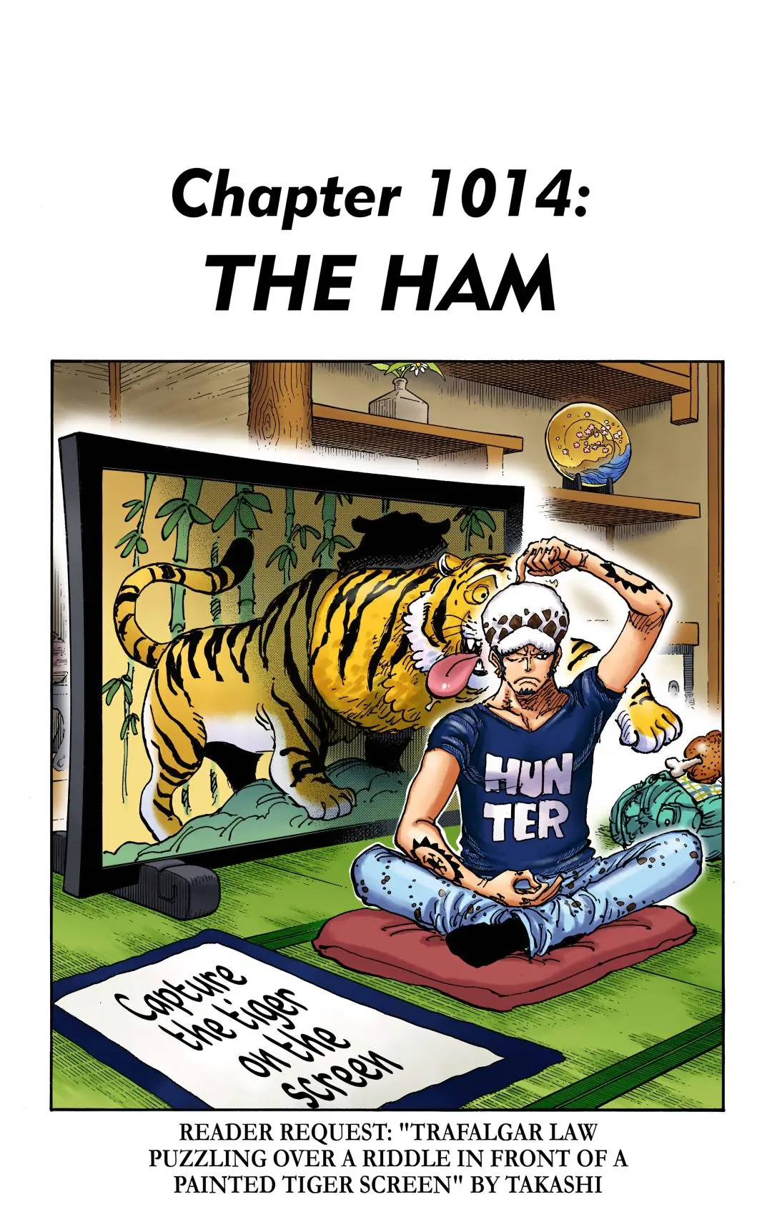 One Piece Colored, chapter 1014, page 1
