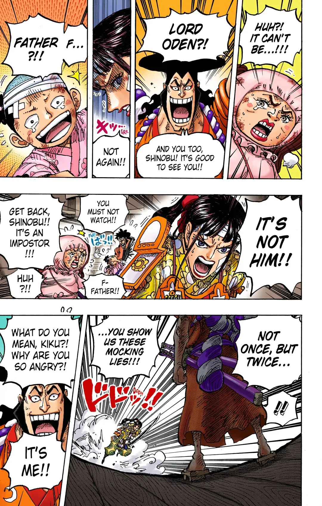 One Piece Colored, chapter 1014, page 10