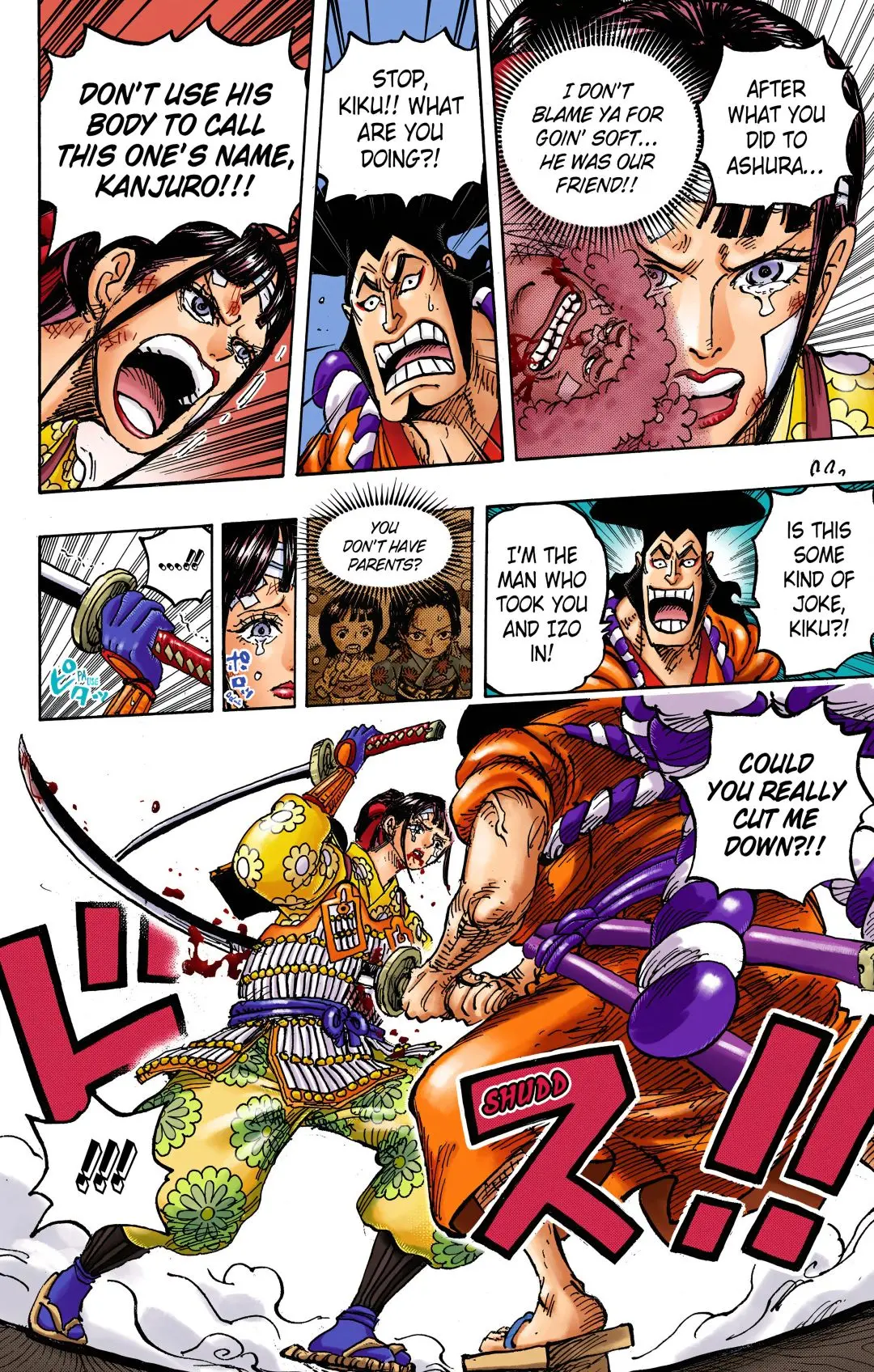 One Piece Colored, chapter 1014, page 11