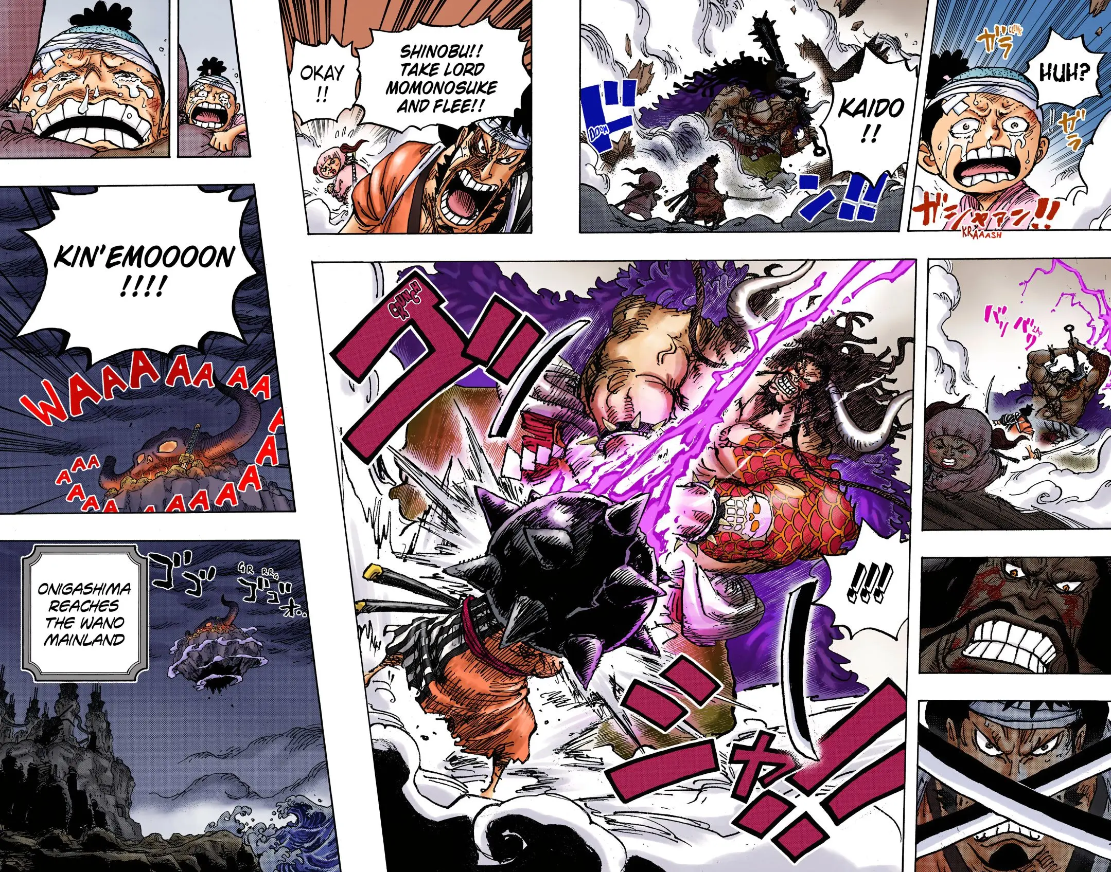 One Piece Colored, chapter 1014, page 14