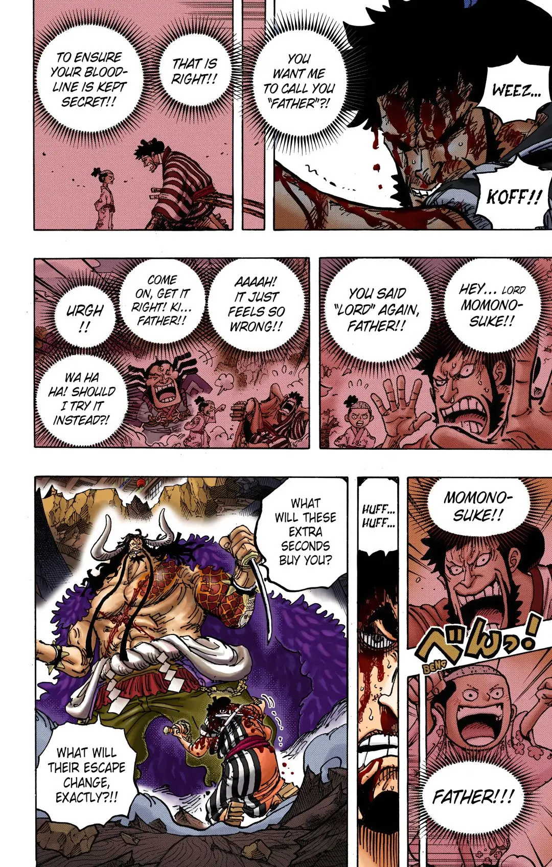 One Piece Colored, chapter 1015, page 9