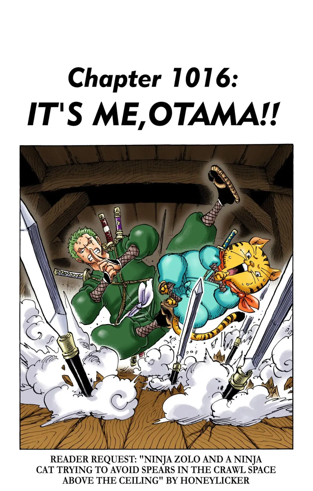 One Piece Colored, chapter 1016, page 6